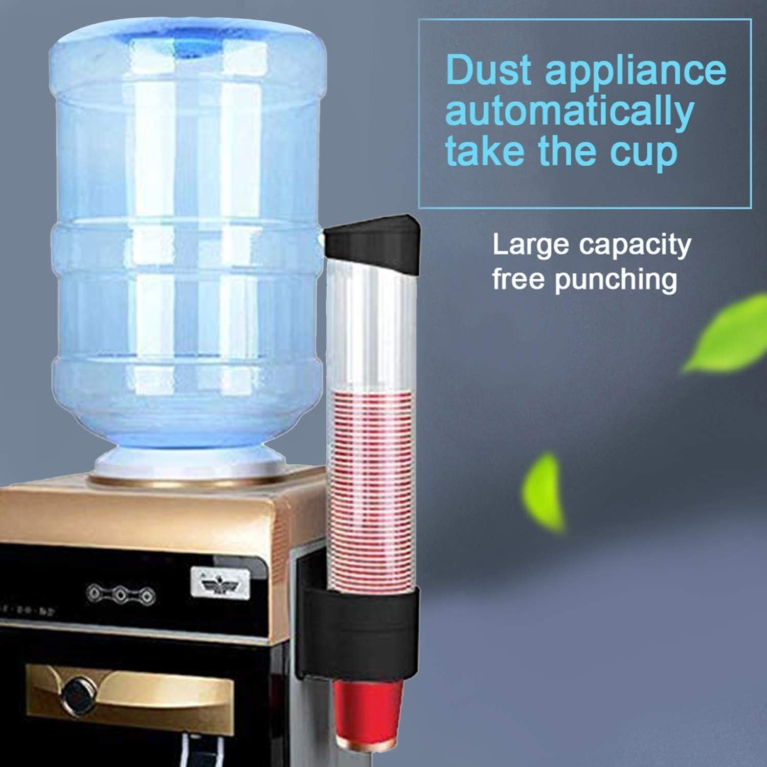 Dispensador de Tazas de Papel Tirifer Negro 50-60 Tazas