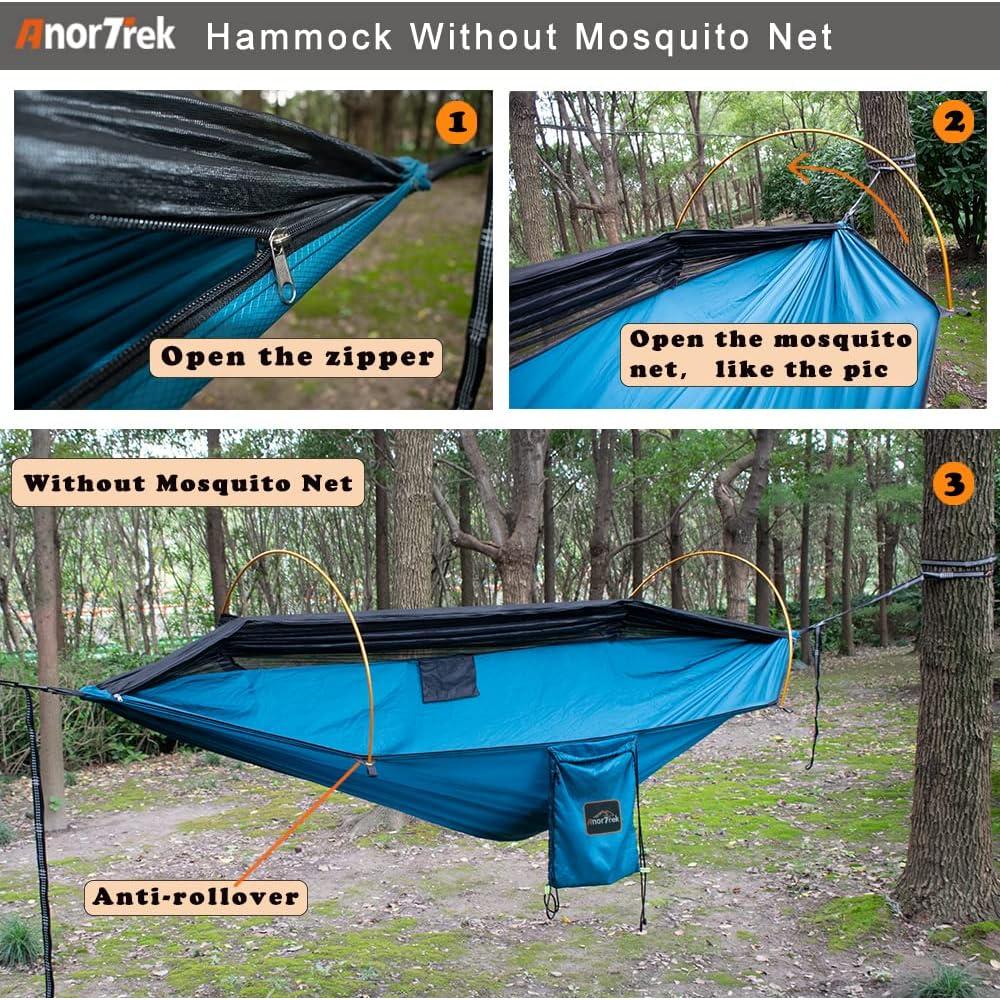 Hamaca Doble AnorTrek 3,05m con Red Antimosquitos
