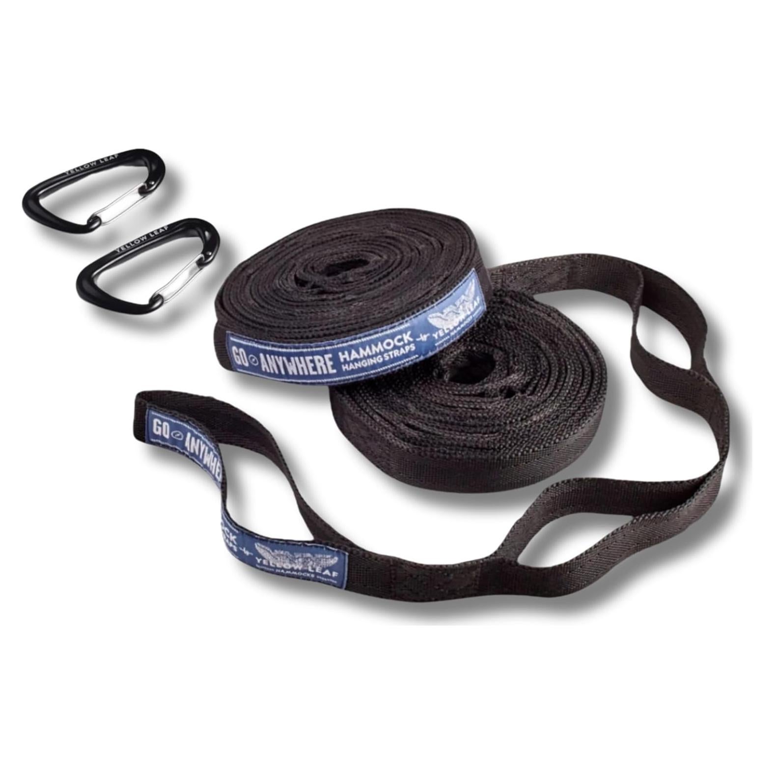 Cintas de Hamaca Yellow Leaf - Juego de 2 Nylon 3.66m 400kg