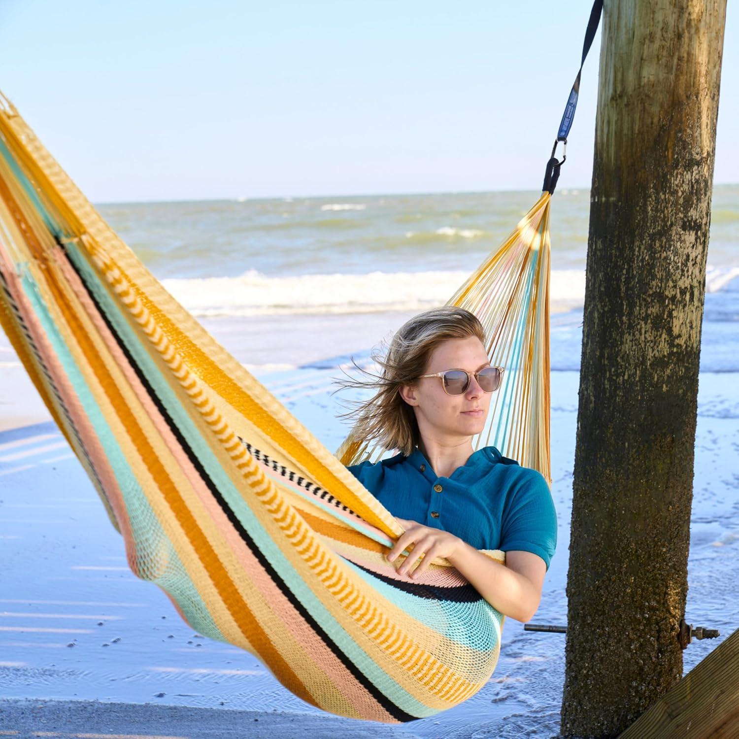 Cintas de Hamaca Yellow Leaf - Juego de 2 Nylon 3.66m 400kg