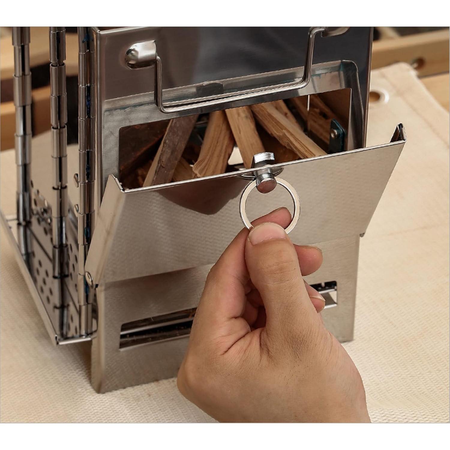 Estufa de Camping Portátil YOUNG GUYS - Plegable 1.07 KG