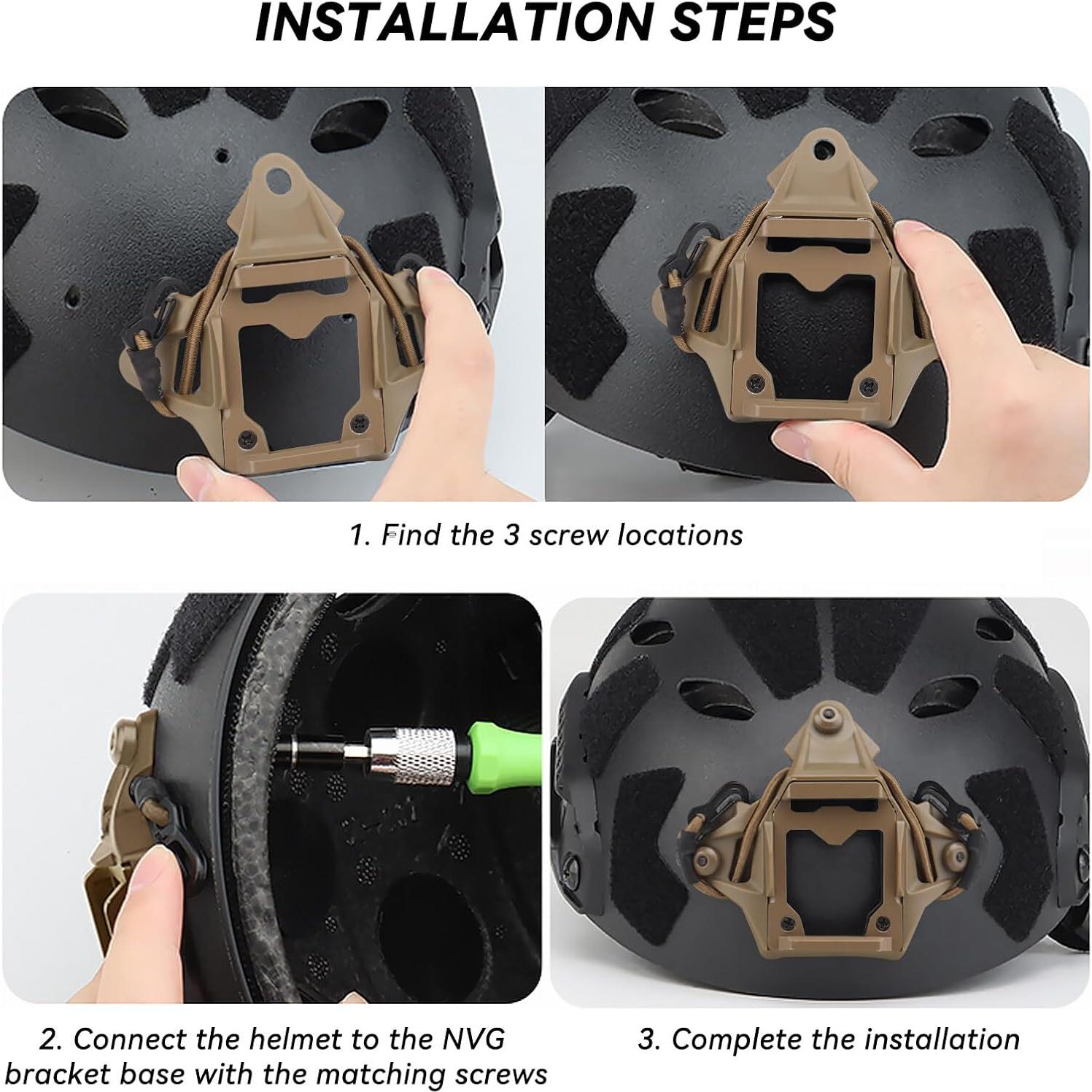 Soporte de Montaje NVG AOUTACC para Casco Táctico 45g