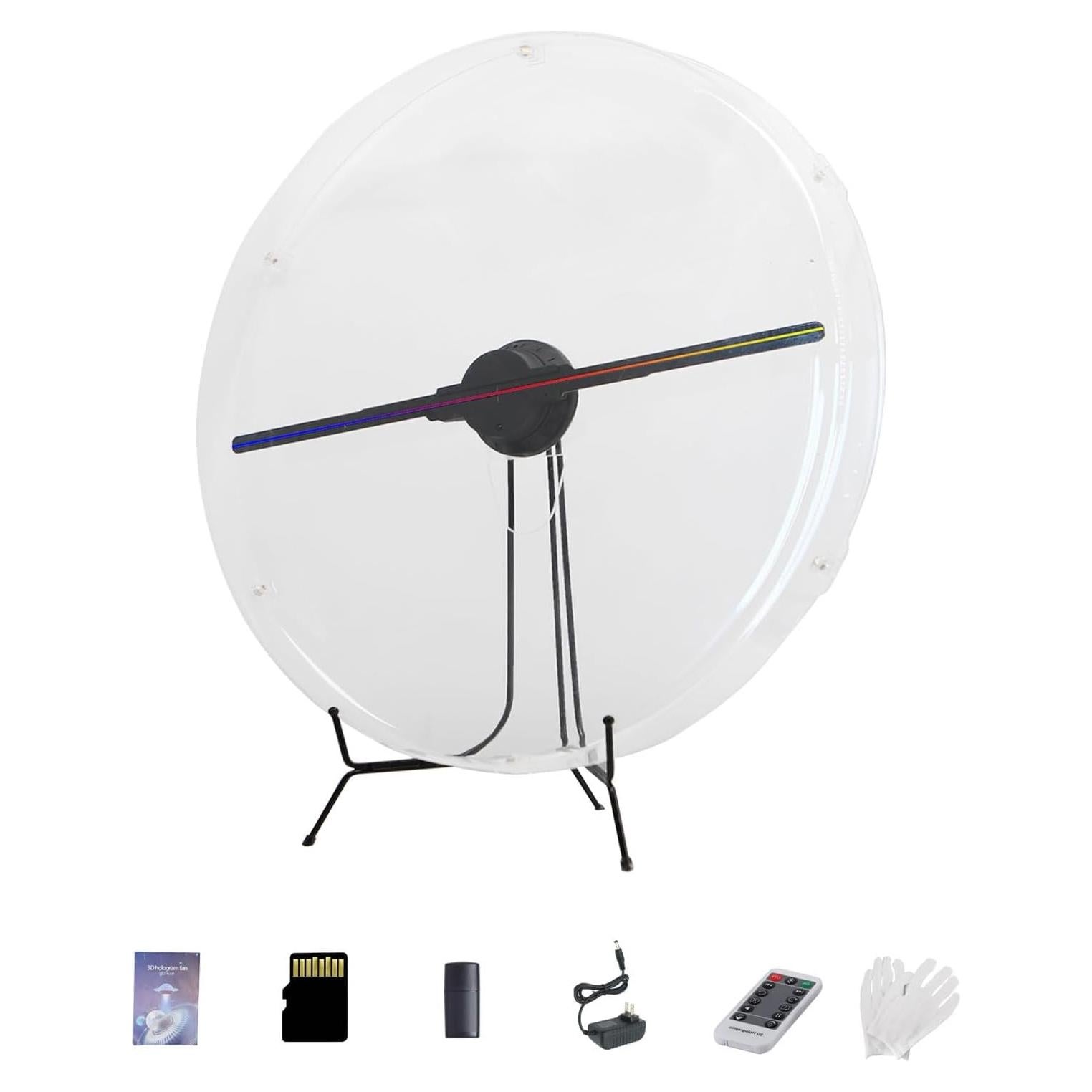 Ventilador 3D Holográfico Missyou 54 cm con Control Remoto y WiFi