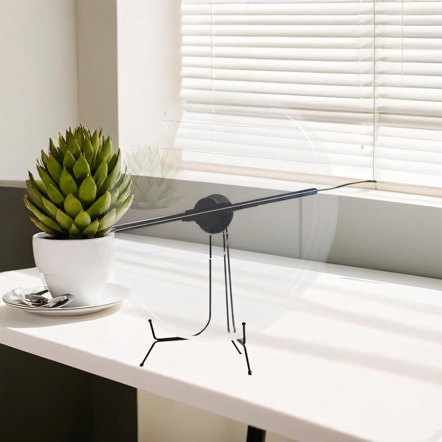 Ventilador 3D Holográfico Missyou 54 cm con Control Remoto y WiFi