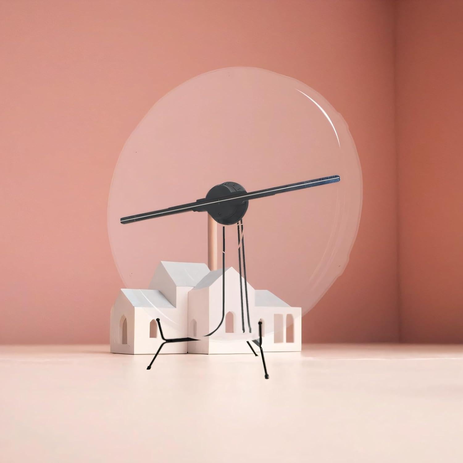 Ventilador 3D Holográfico Missyou 54 cm con Control Remoto y WiFi