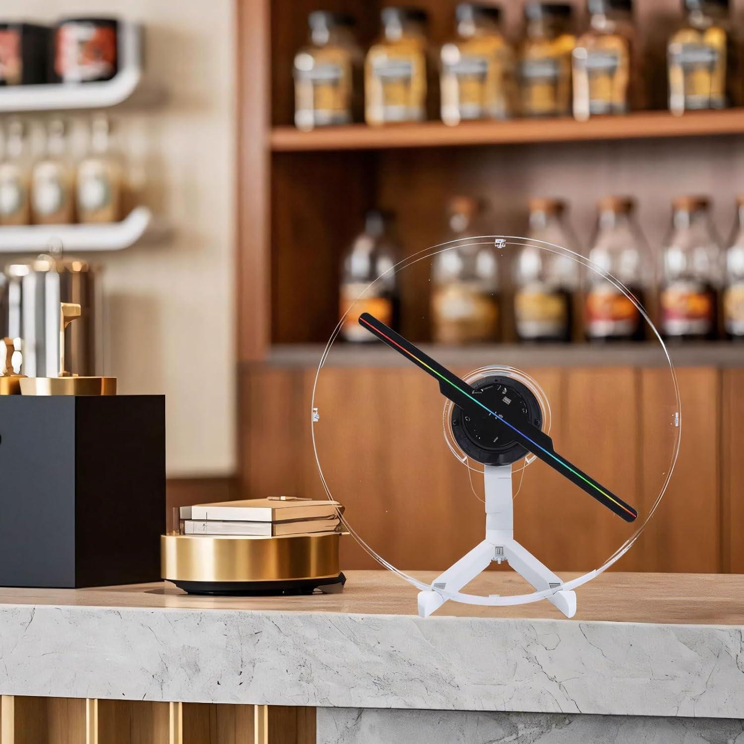 Ventilador 3D Holograma Missyou 32cm con Control Remoto y WiFi