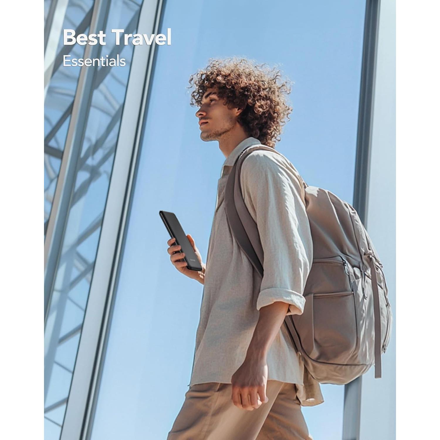 Cargador Portátil Charmast 26800mAh Slim Carga Rápida 15W