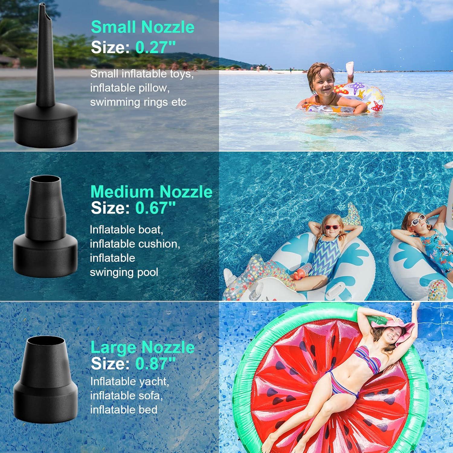 Bomba de Aire Eléctrica MAACLOUD GR-109-U 0.58 PSI Portátil