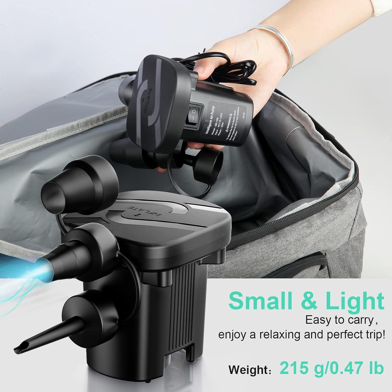 Bomba de Aire Eléctrica MAACLOUD GR-109-U 0.58 PSI Portátil