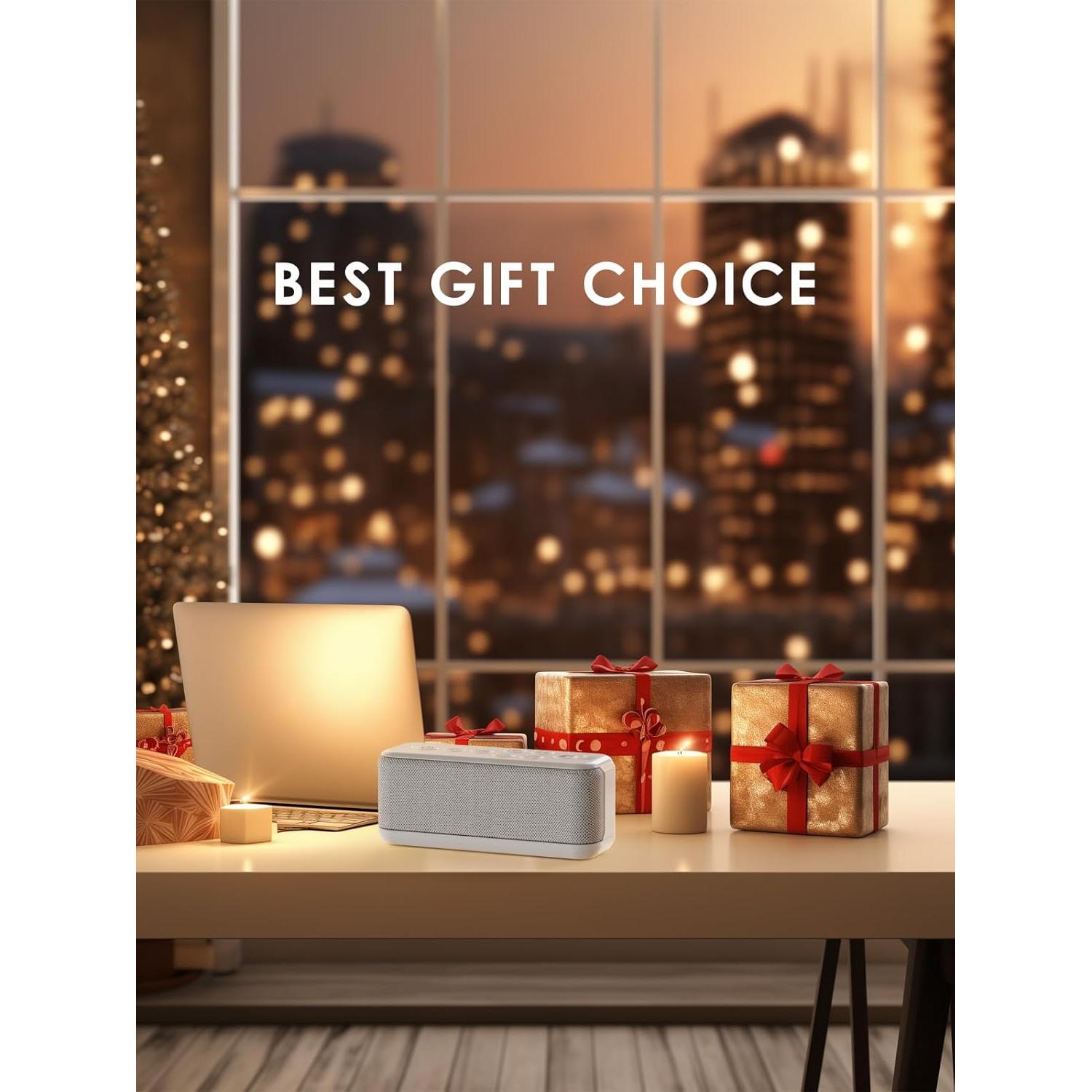 Máquina de Sonido OnLyee Recargable con 42 Sonidos Relajantes