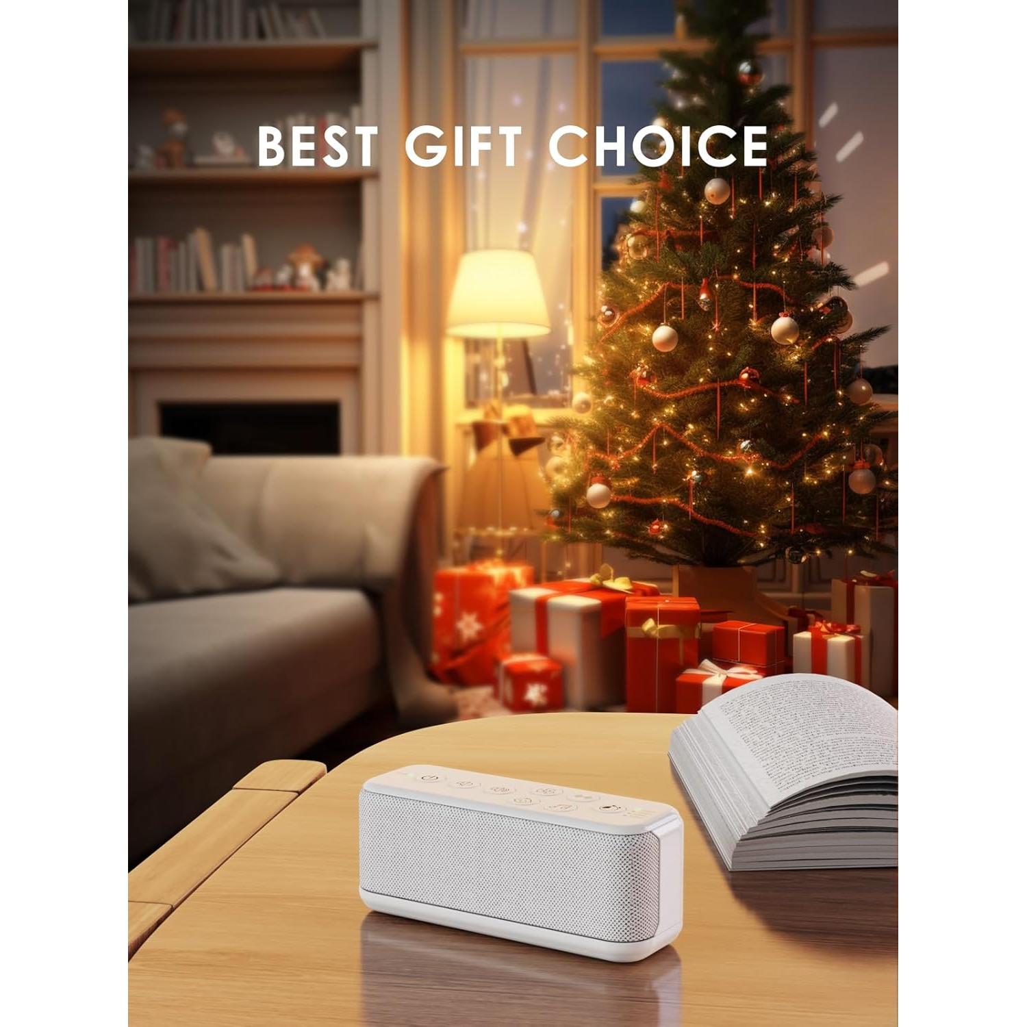 Máquina de Sonido OnLyee Recargable con 42 Sonidos Relajantes