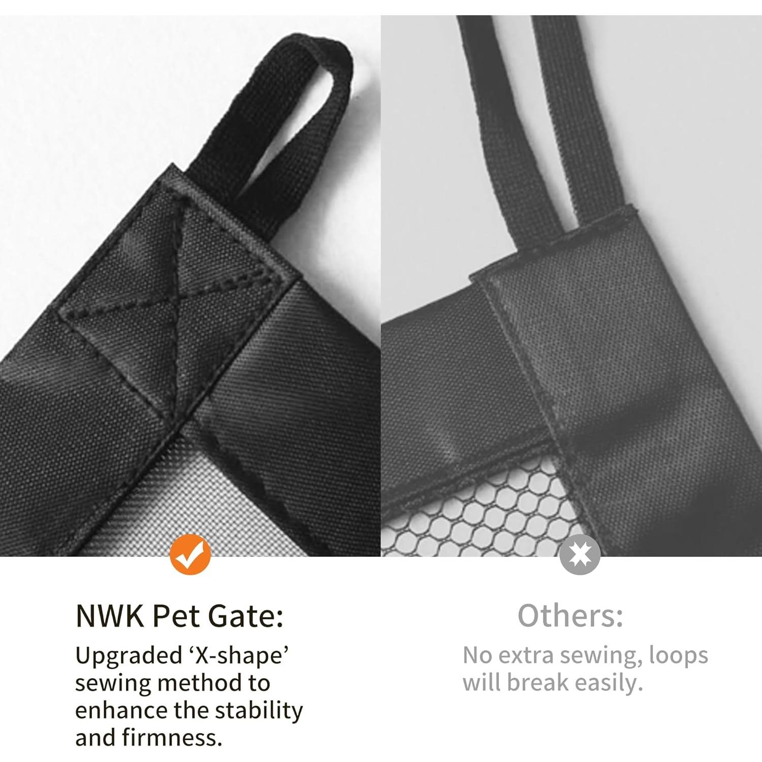 Puerta Mágica NWK para Mascotas 88.9x76.2 cm 6 Ganchos