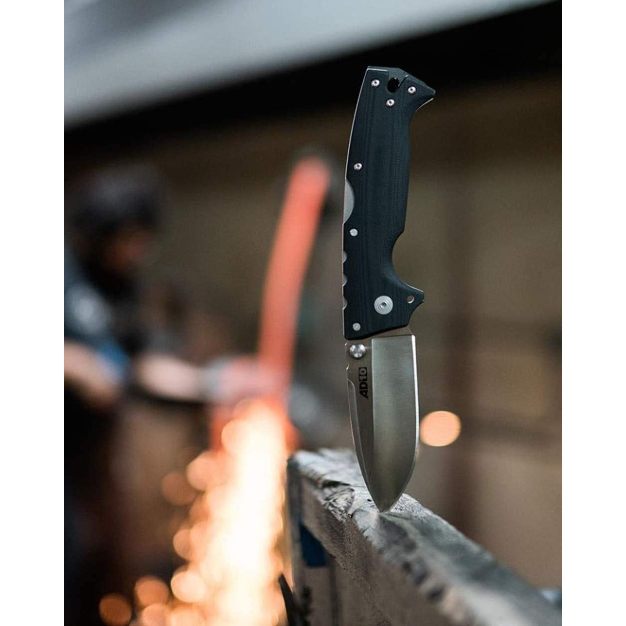 Cuchillo Plegable Táctico Cold Steel AD-10 Hoja S35VN 8.9 cm