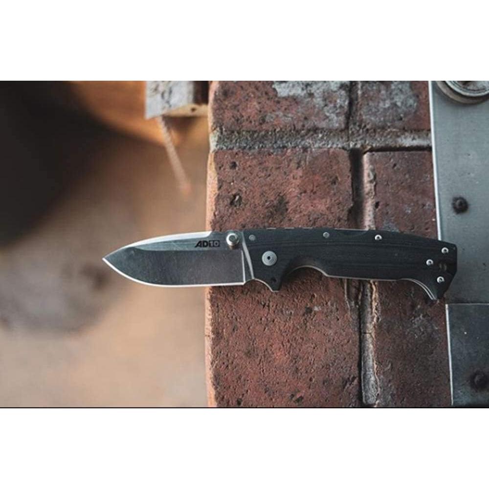 Cuchillo Plegable Táctico Cold Steel AD-10 Hoja S35VN 8.9 cm
