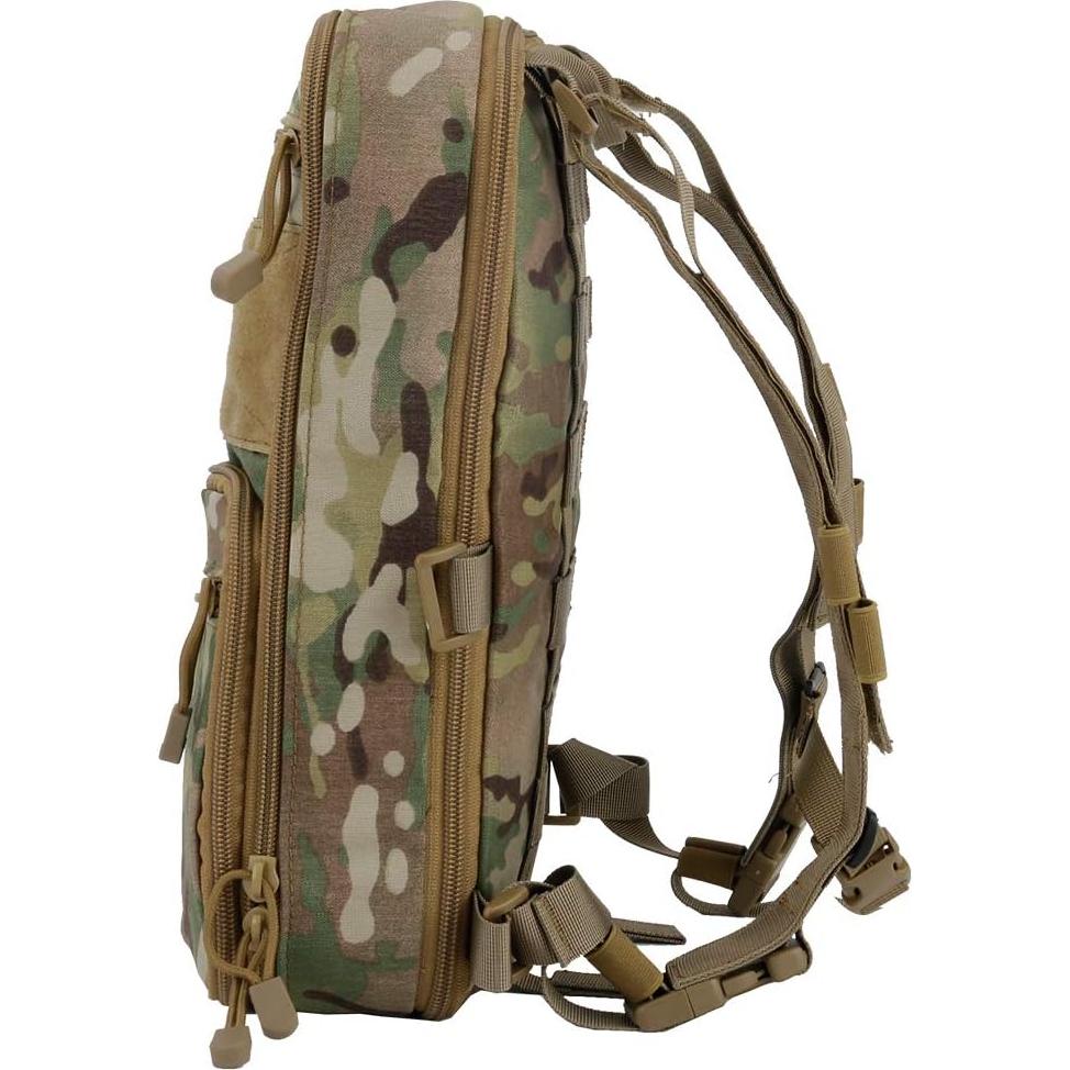 Mochila Táctica OAREA Flatpack Expandible 2.5L MOLLE