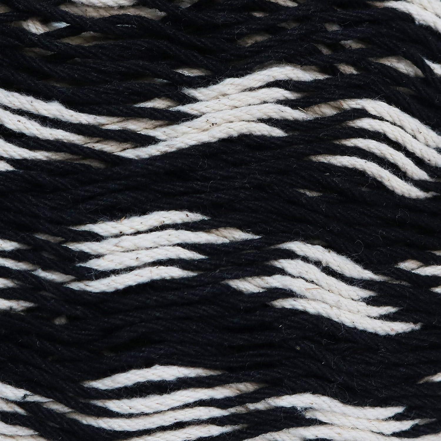 Hamaca Doble Maya XXL Sunnydaze 396 cm Negro/Natural