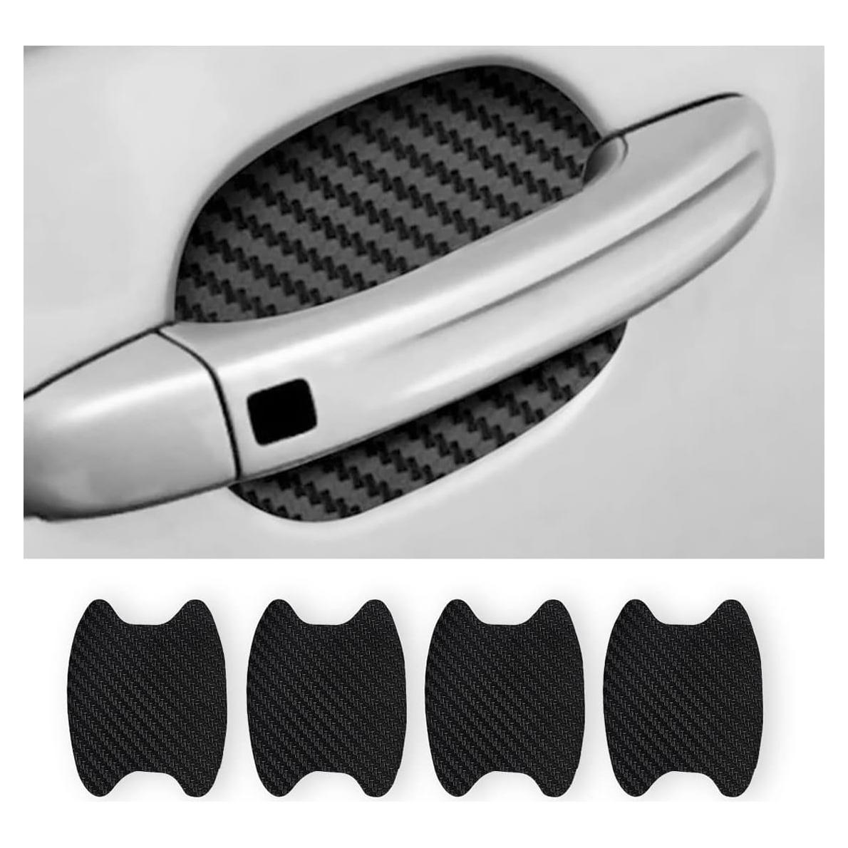 Protector de Manija de Puerta de Coche Blilo 4PCS Fibra Carbono
