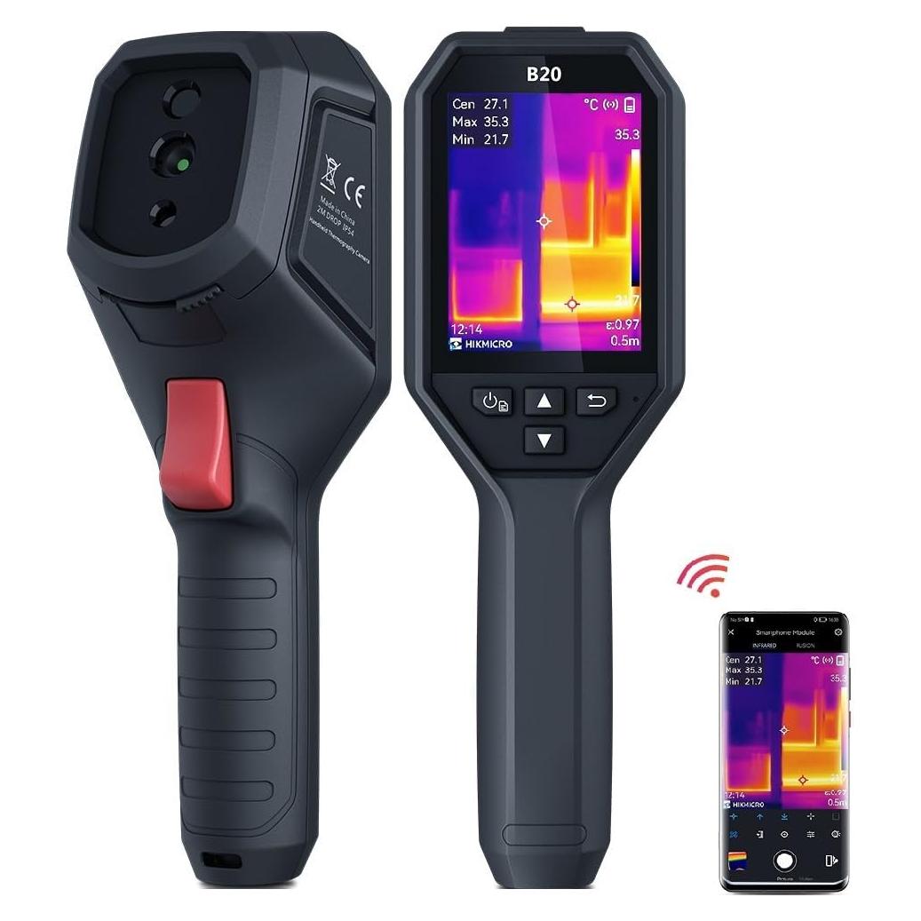 Cámara Termográfica HIKMICRO B20 2MP, IR 256x192, WiFi