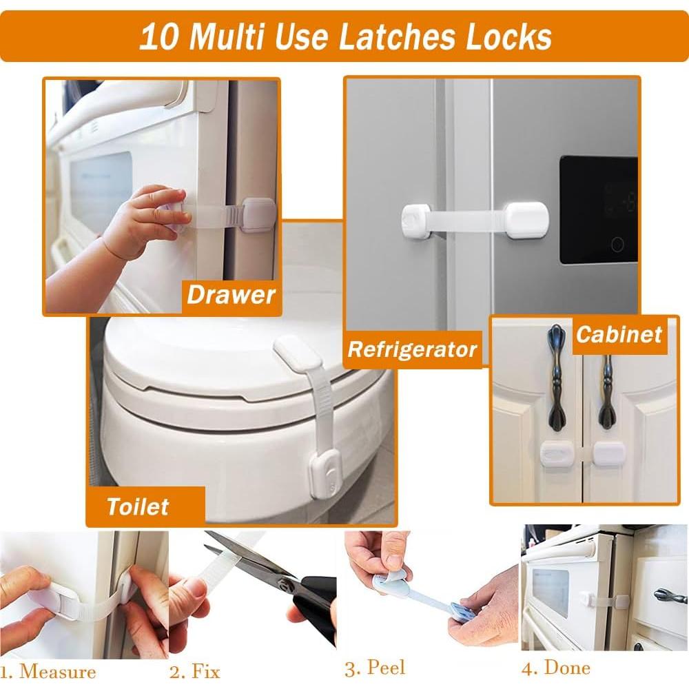 Kit de Seguridad para Bebés - 83 Paquetes Esenciales