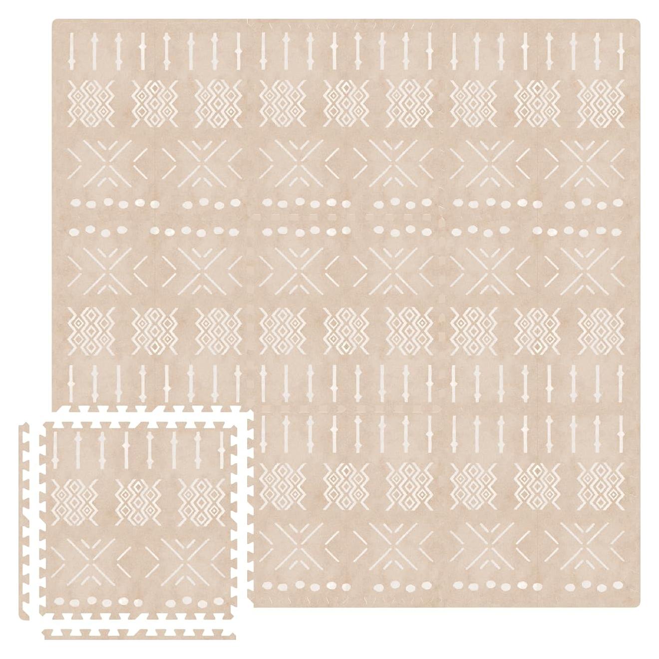 Alfombrilla de Juego Boho MOON WALKERS 1.83x1.83m No Tóxica