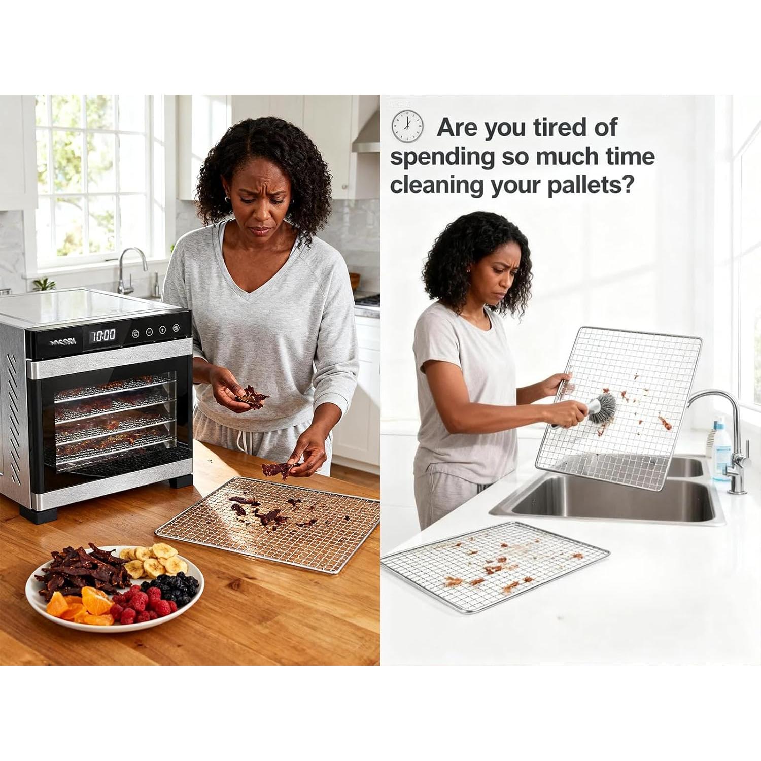 Hojas de Deshidratador de Silicona Kispog 10x11 cm 10 Pzs