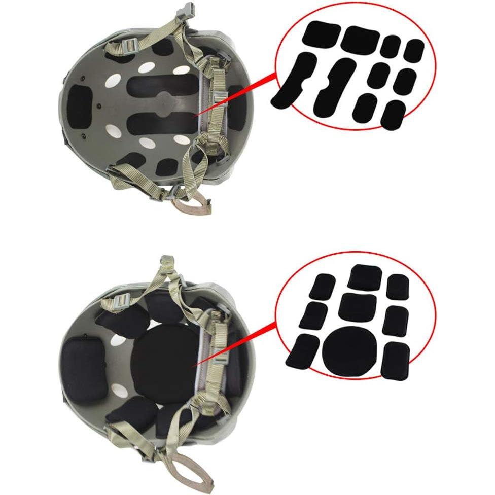 Almohadillas de Casco Yzpacc Universal Espuma EVA 19 Piezas