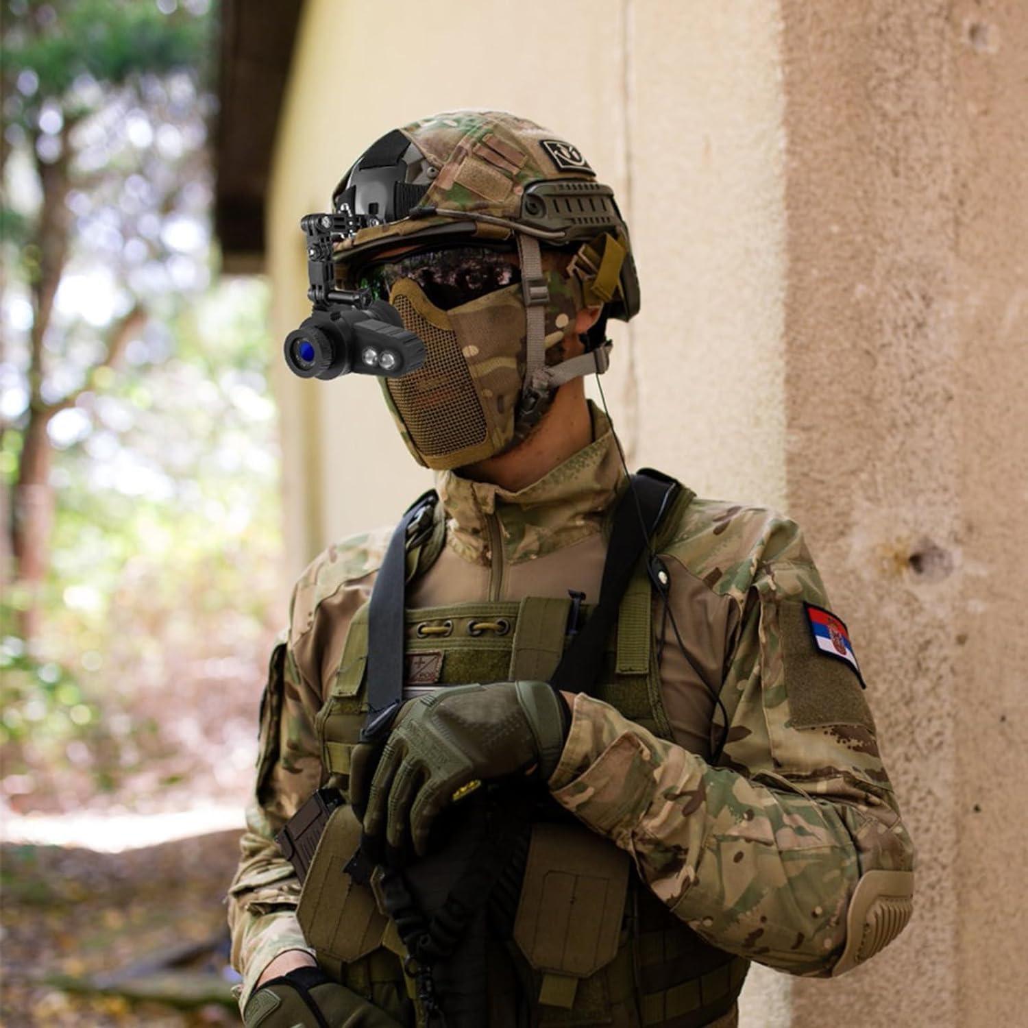 Gafas de Visión Nocturna GOYOJO 7X HD 350m Montadas en Cabeza