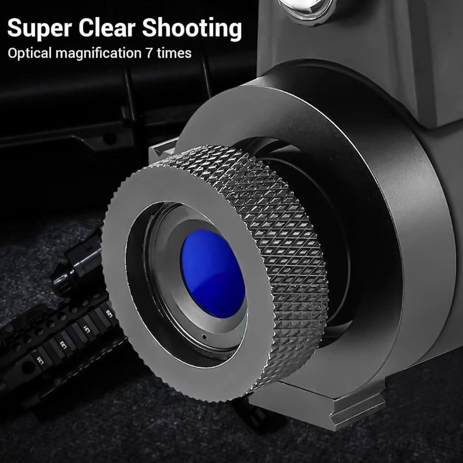 Gafas de Visión Nocturna GOYOJO 7X HD 350m Montadas en Cabeza