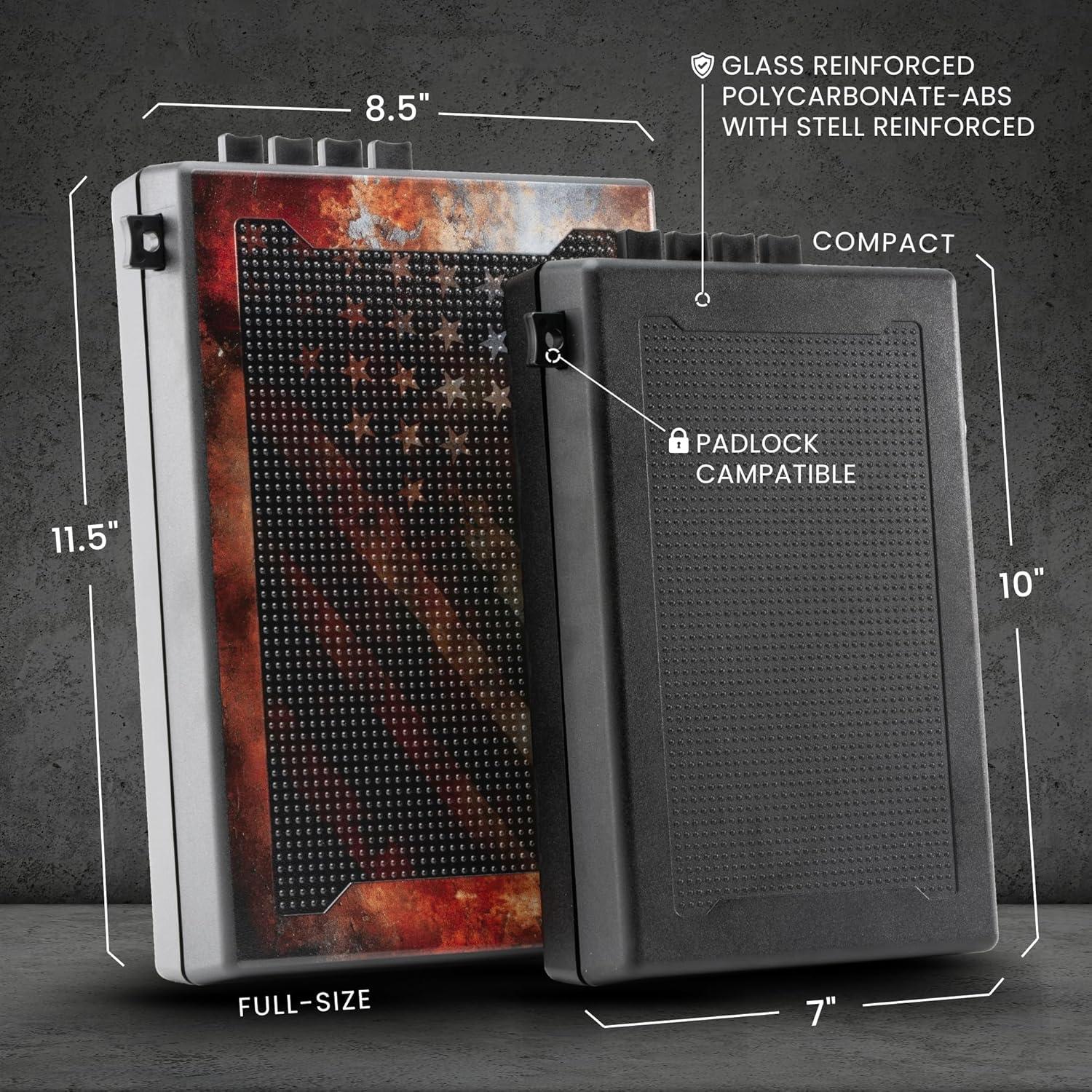 Caja Fuerte Portátil StopBox Pro - Acceso Rápido a Pistolas