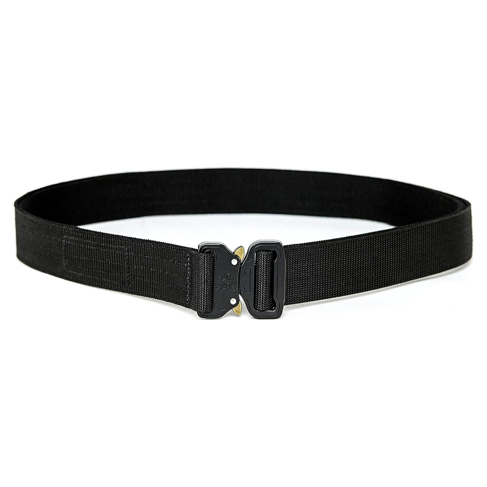 Cinturón EDC Wolf Tactical XL Negro 2 capas 3.81 cm