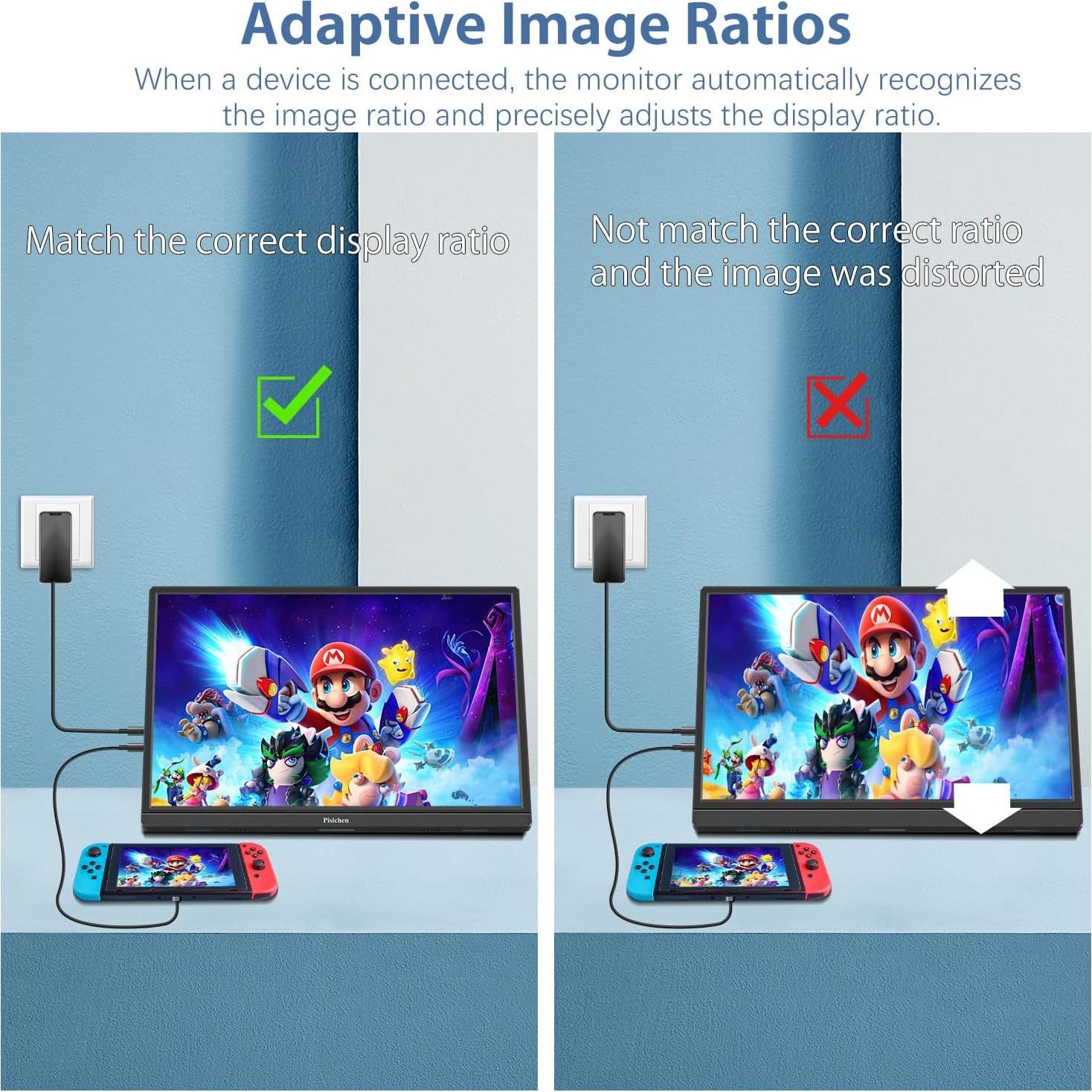 Monitor Portátil 16" FHD Táctil IPS USB-C HDMI Konowa