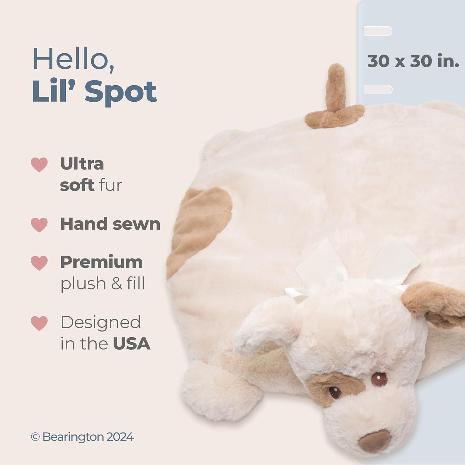 Manta de Juego Bearington Baby Lil' Spot 76.2x76.2cm