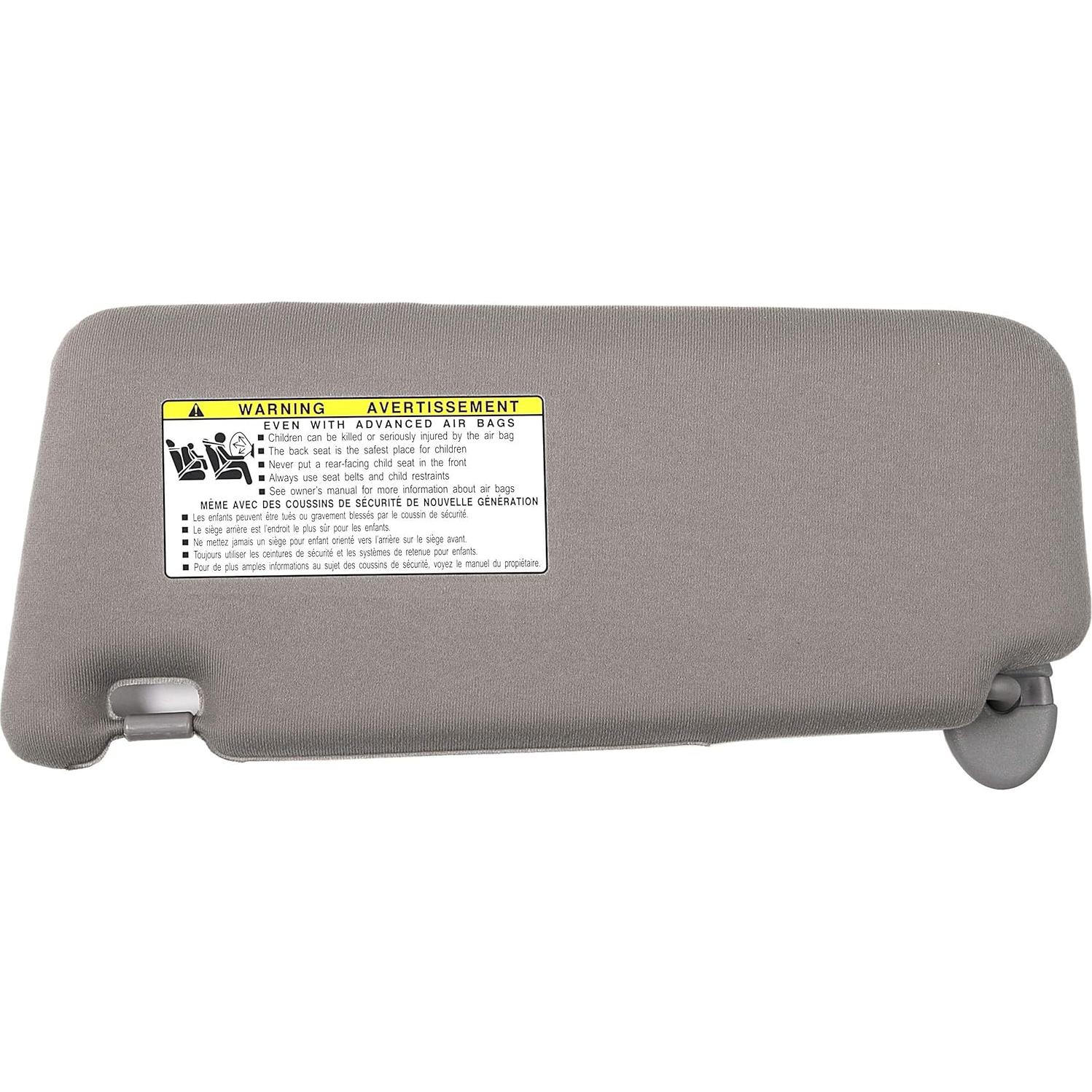 Visera de Sol Ezzy Auto Gris Lado Derecho Toyota Camry 2007-2011