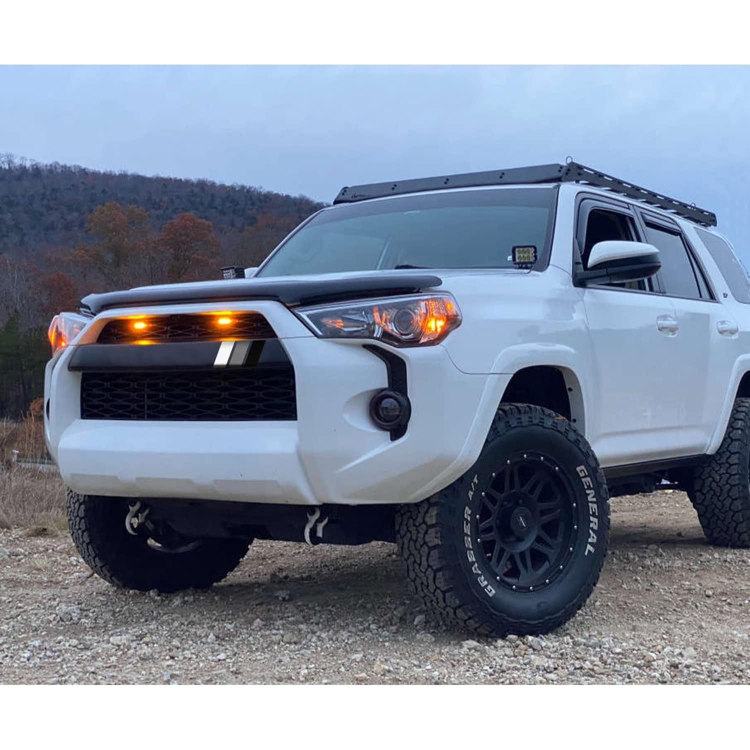 Calcomanías Retro Tricolor MOCHENT para Toyota Tacoma 2 Pcs