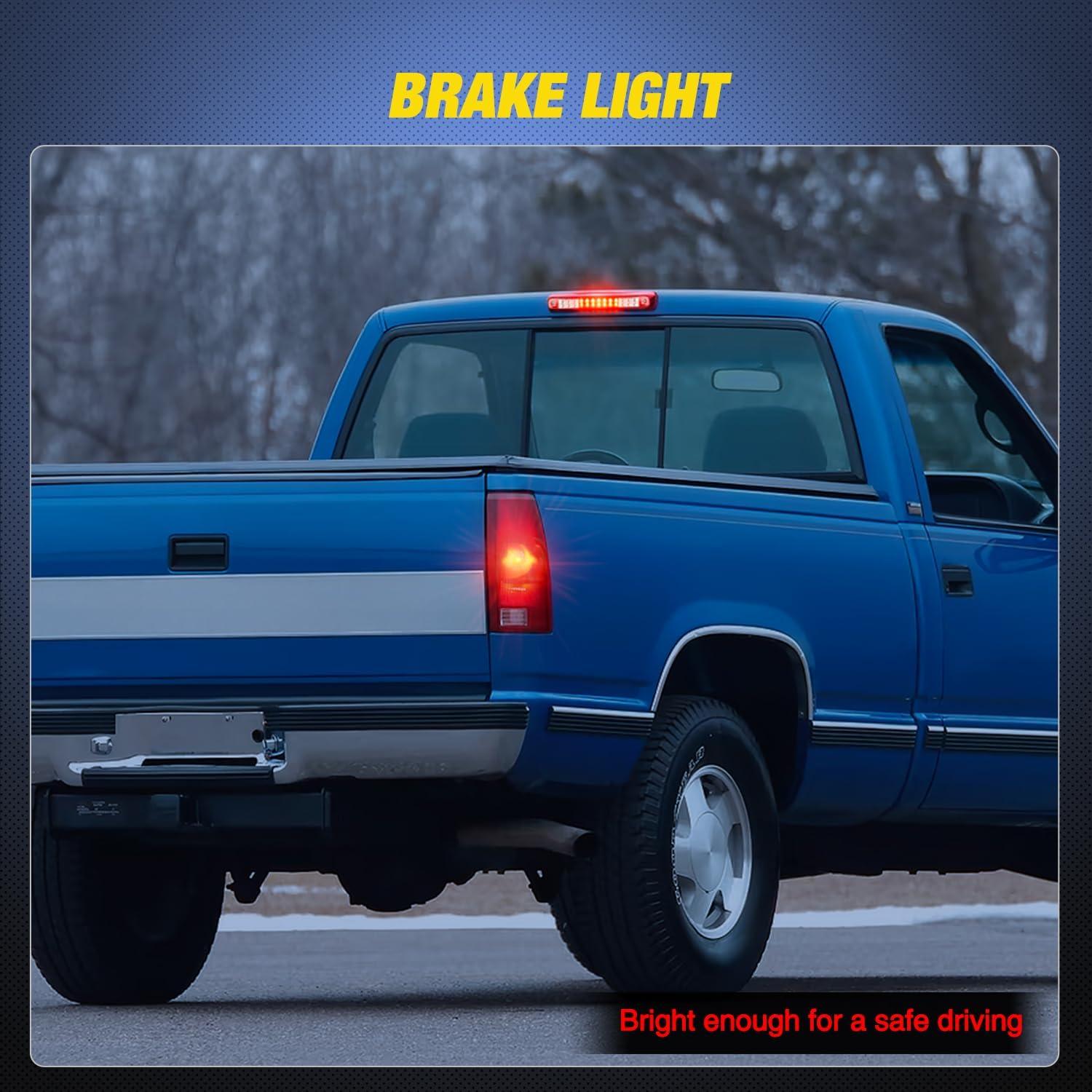 Luz de Freno LED Nilight Rojo para Chevy GMC C/K 1988-2000