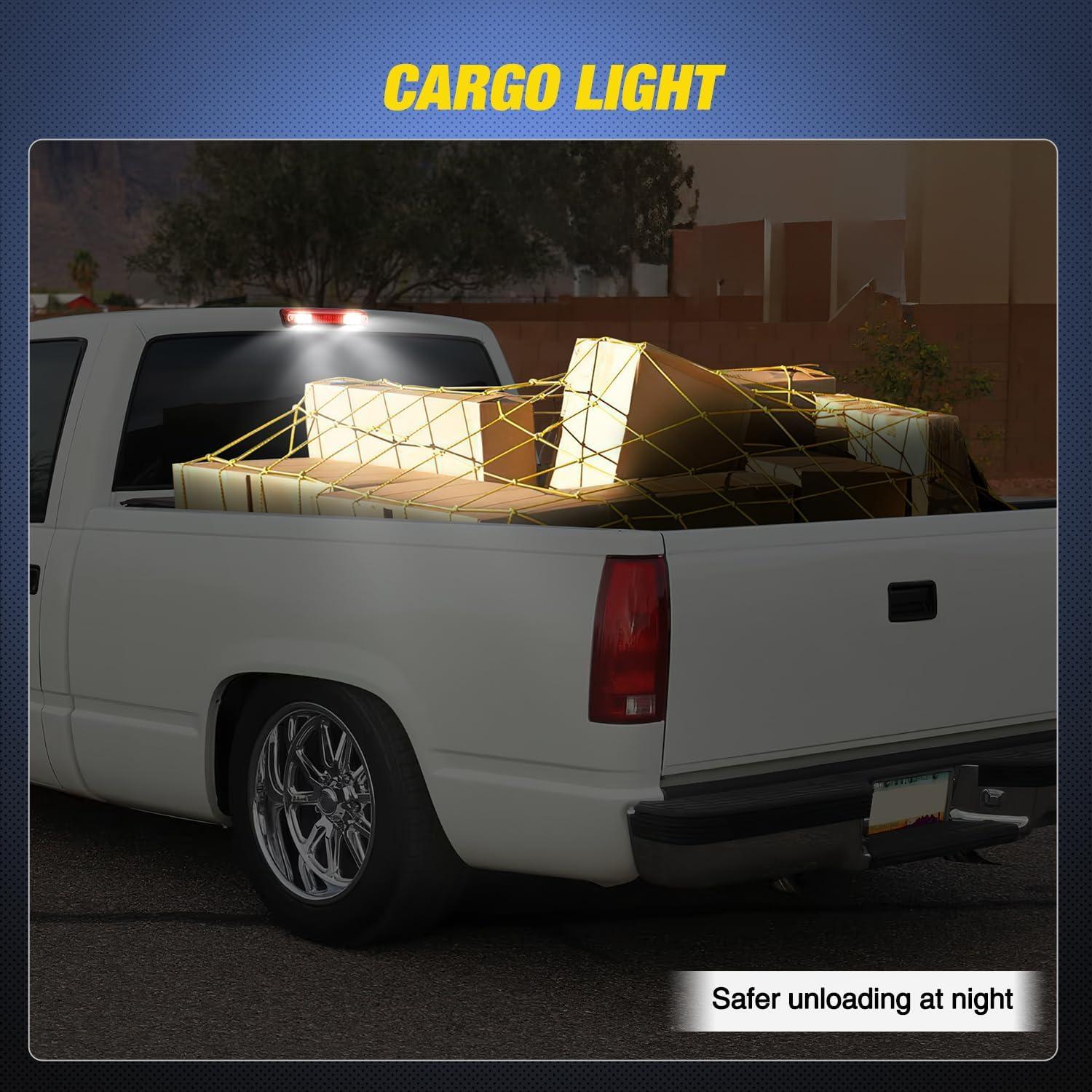 Luz de Freno LED Nilight Rojo para Chevy GMC C/K 1988-2000