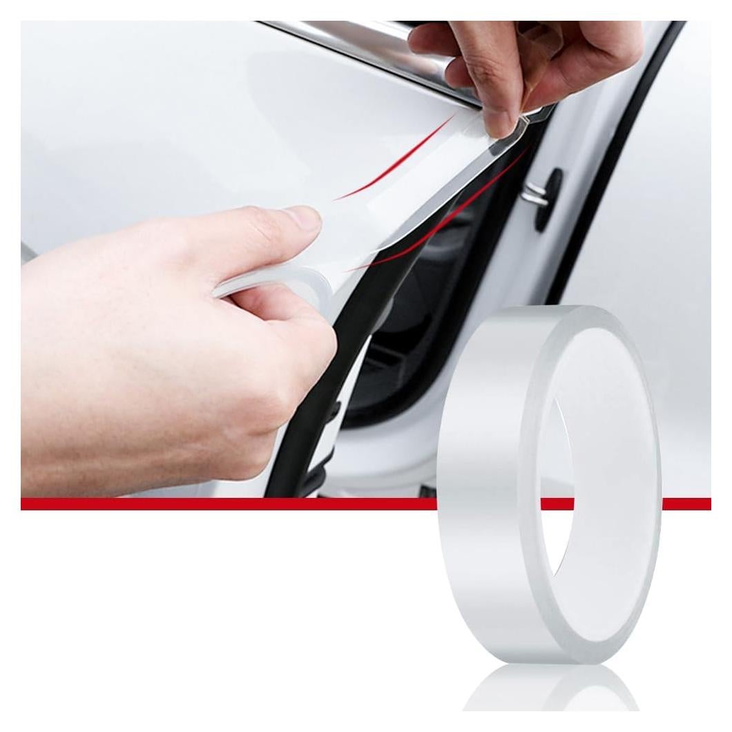 Protector de Bordes de Puerta CloudBuyer 10.06m x 3.05cm Transparente