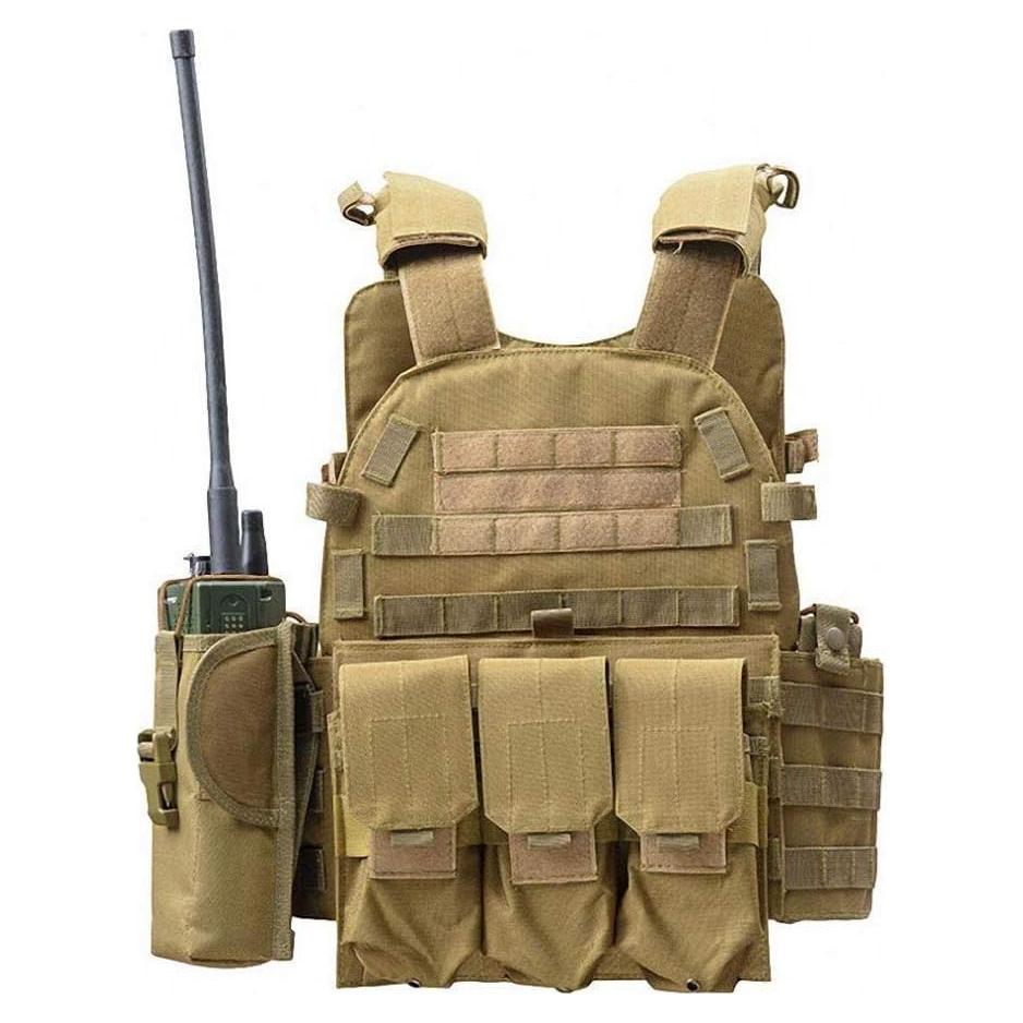 Chaleco Táctico Swat Airsoft Paintball Ajustable Molle