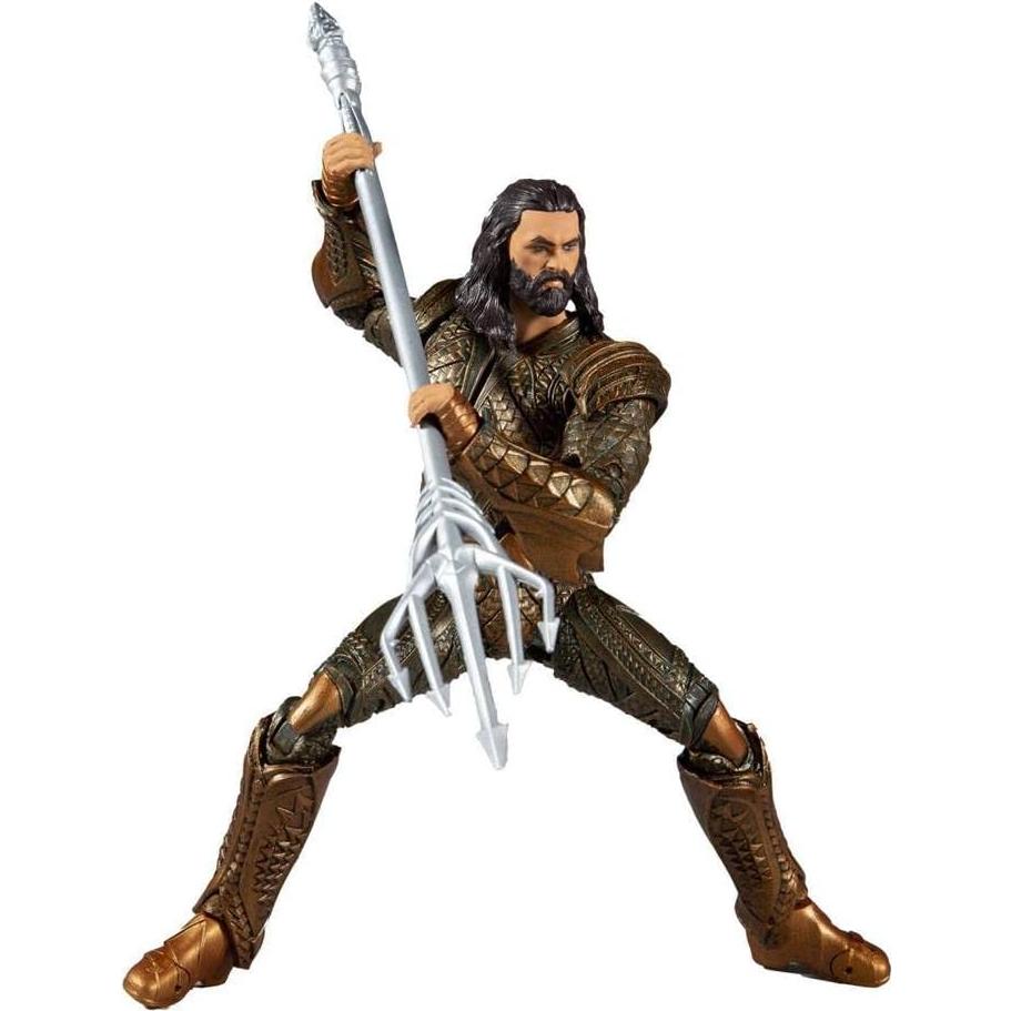 Figura de Acción Aquaman McFarlane 17.8 cm Liga de la Justicia