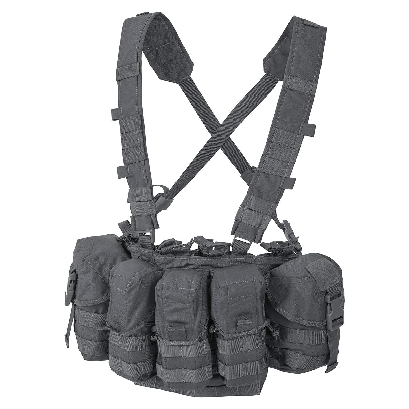 Chest Rig Helikon-Tex Guardian Gris Sombra Ajustable