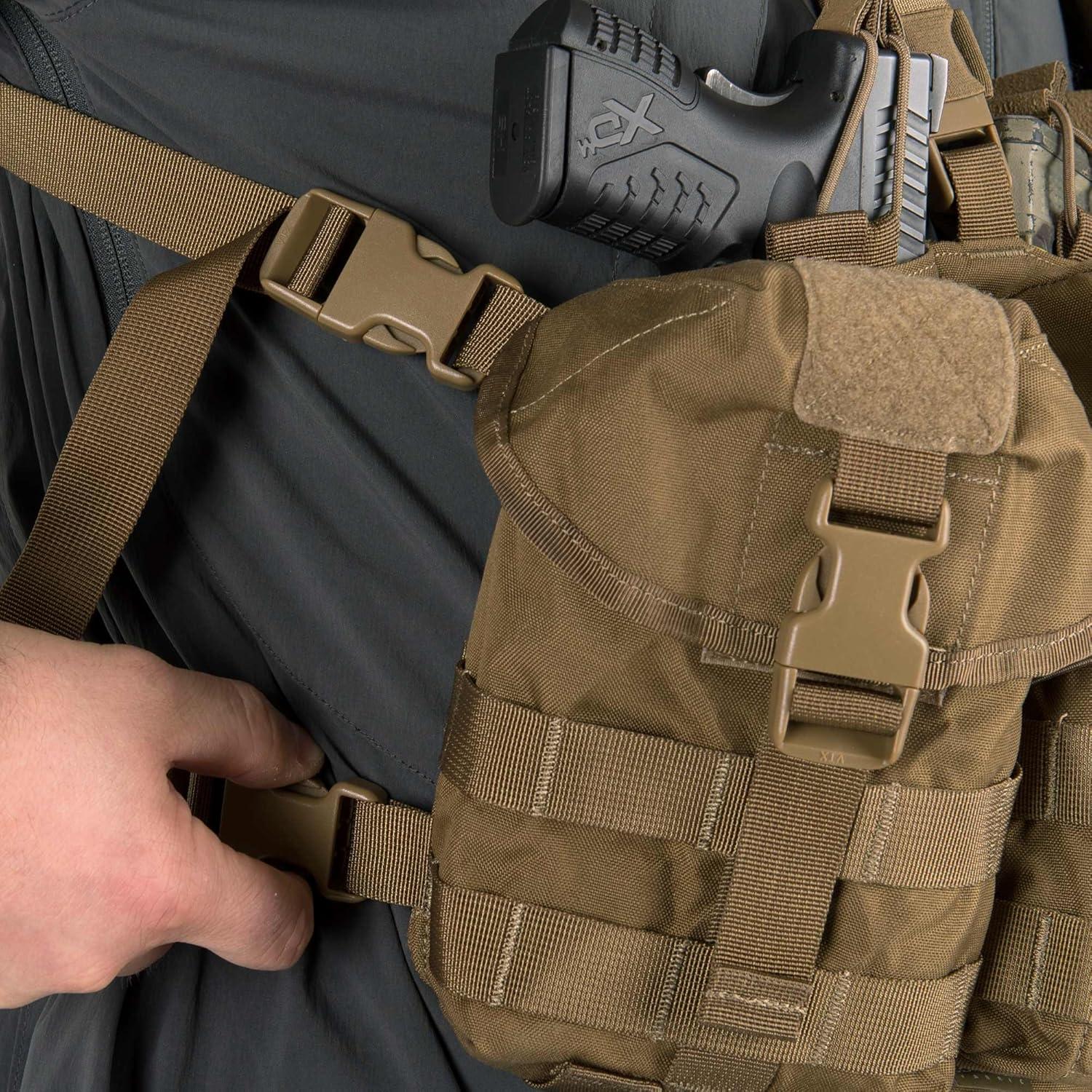Chest Rig Helikon-Tex Guardian Gris Sombra Ajustable