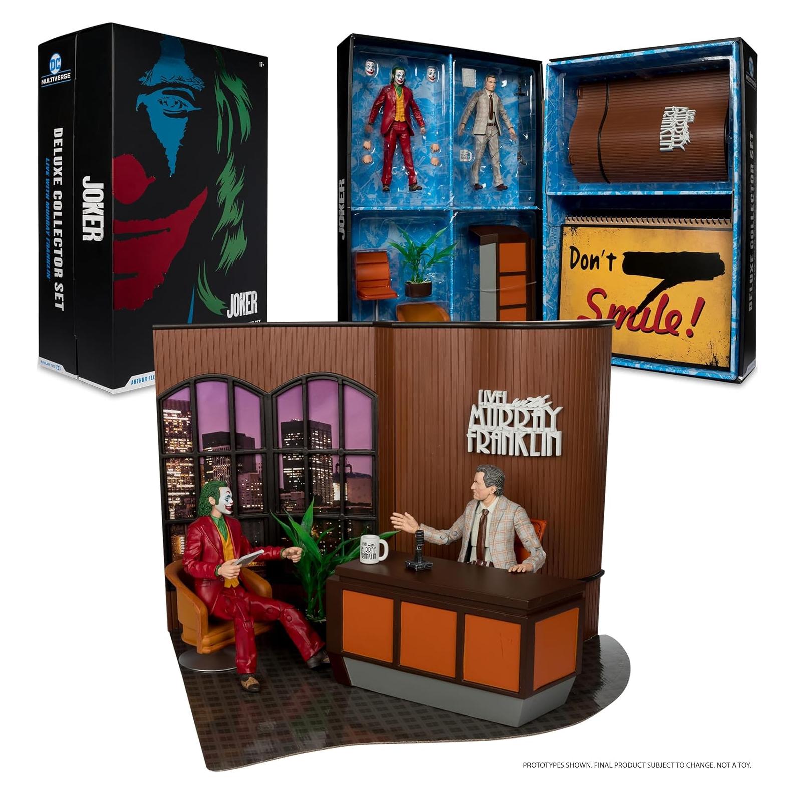 Figuras de Colección Joker y Murray Franklin McFarlane 7"