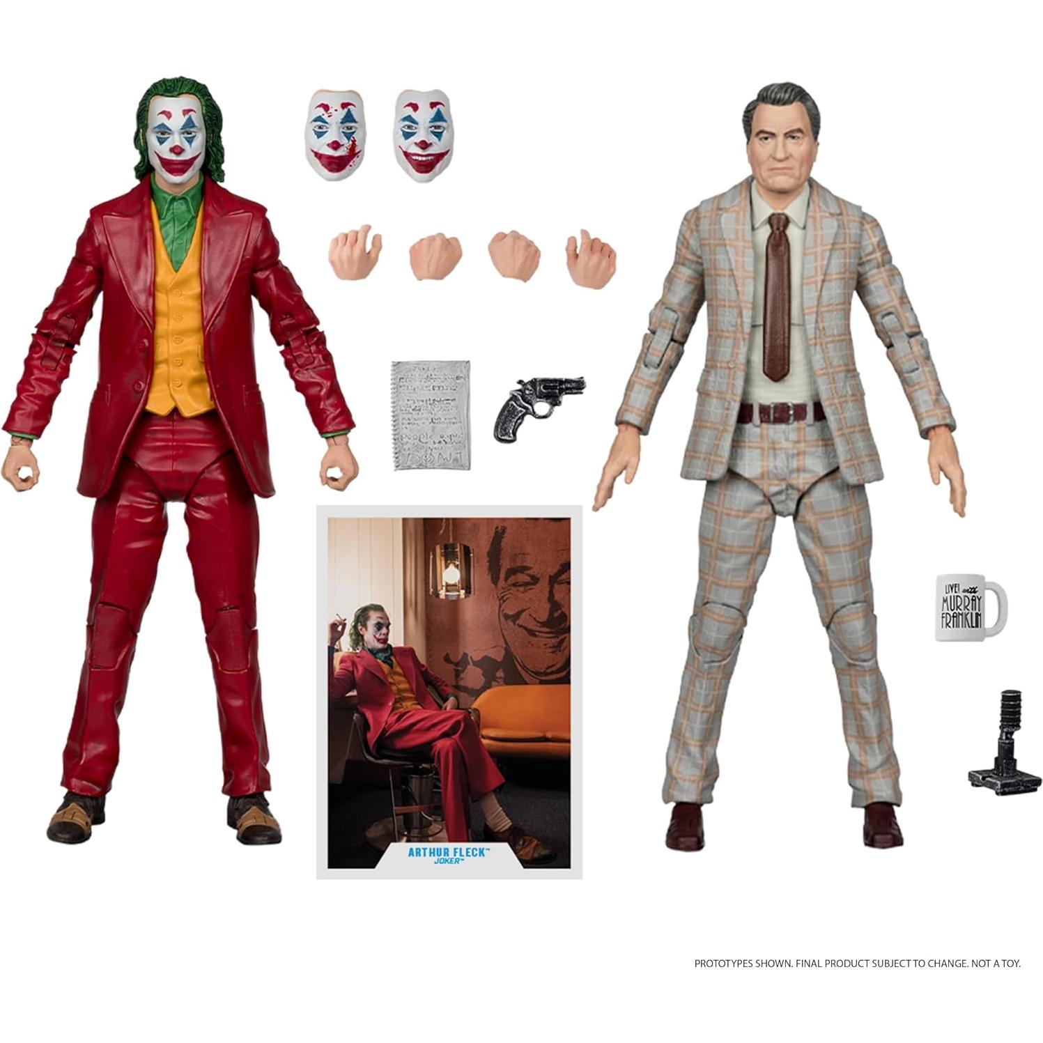 Figuras de Colección Joker y Murray Franklin McFarlane 7"