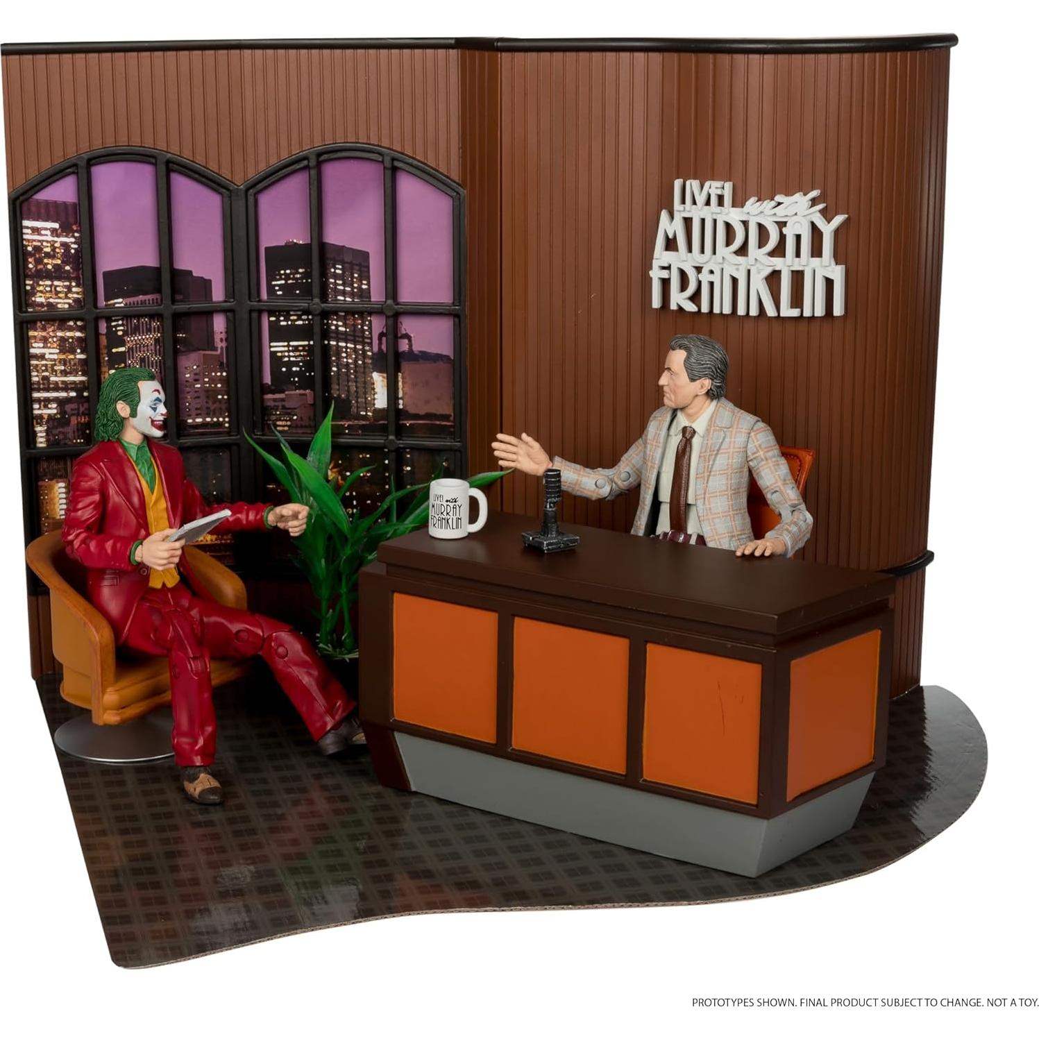 Figuras de Colección Joker y Murray Franklin McFarlane 7"