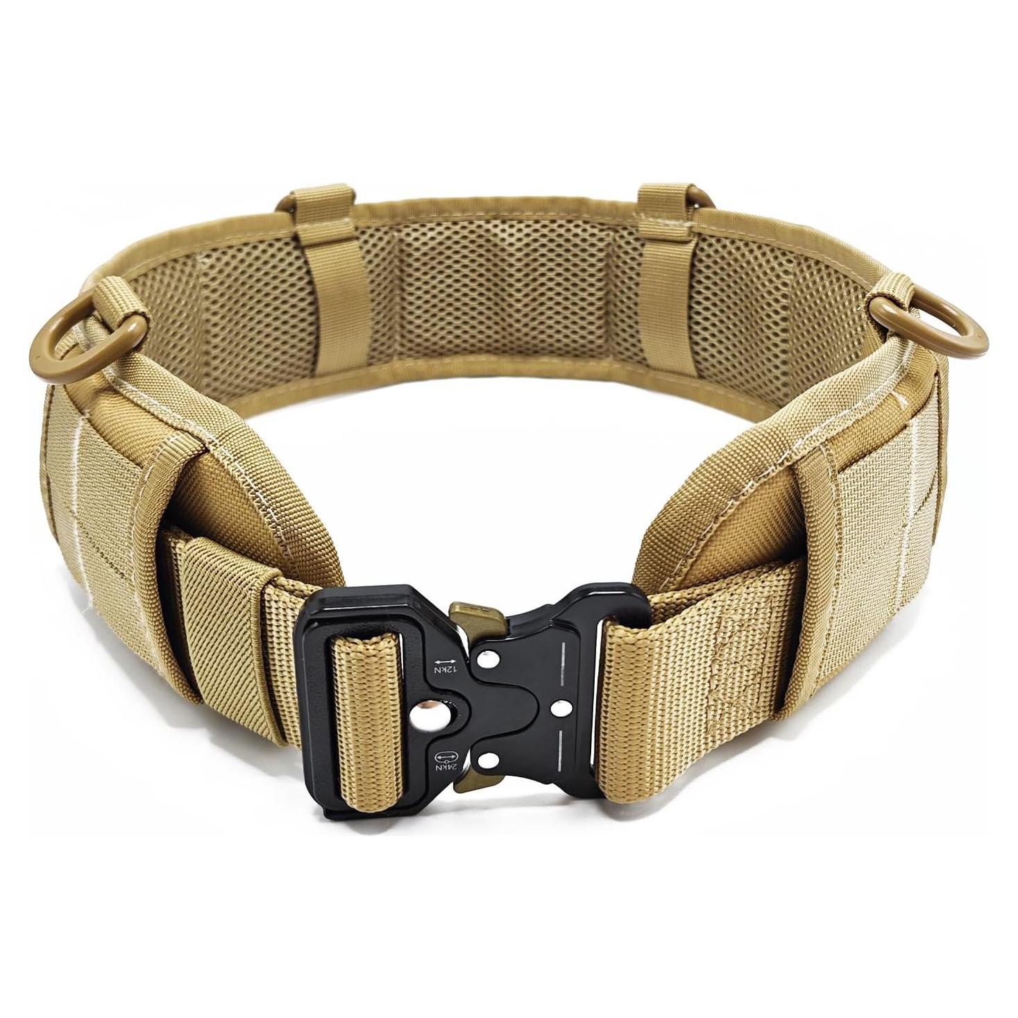 Cinturón Táctico YouchingWld Ajustable 81 a 112 cm Khaki