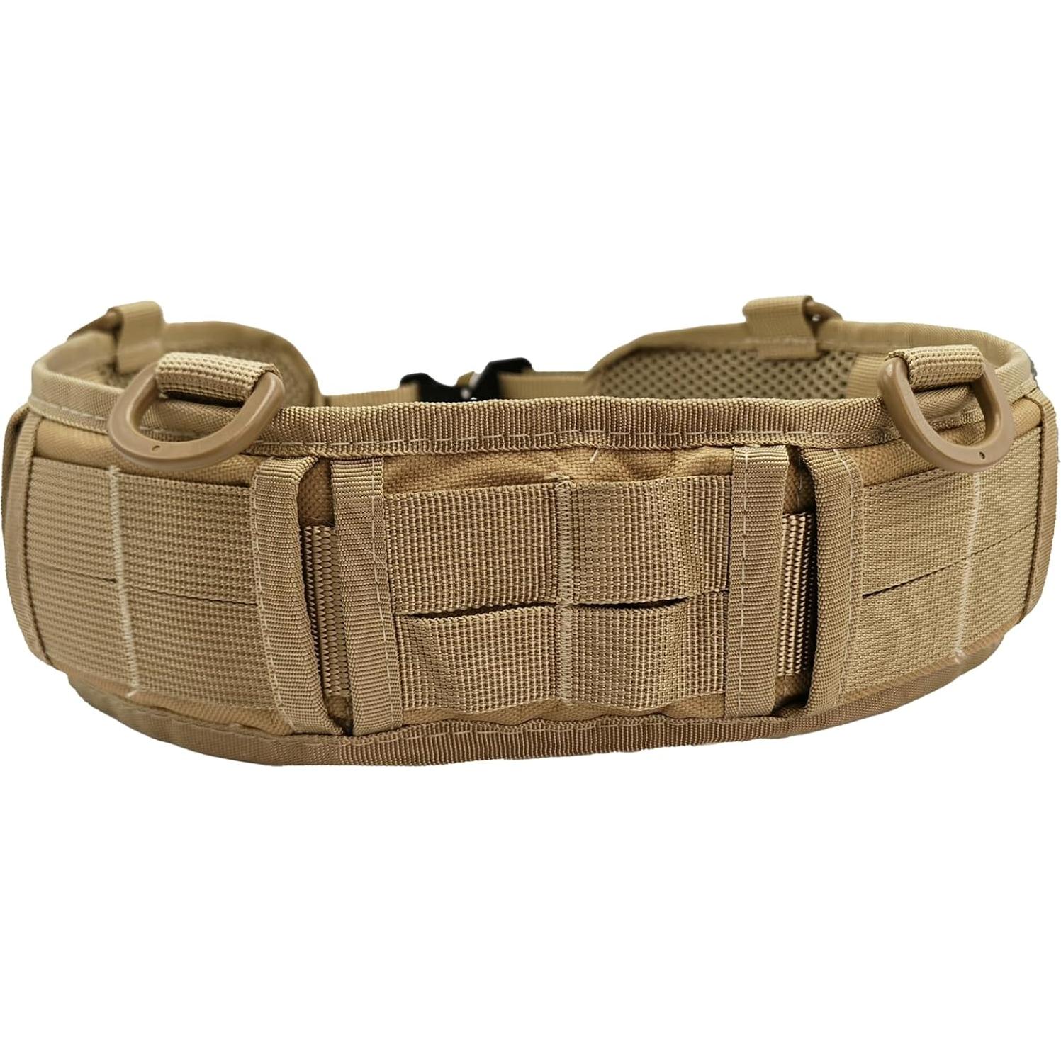 Cinturón Táctico YouchingWld Ajustable 81 a 112 cm Khaki