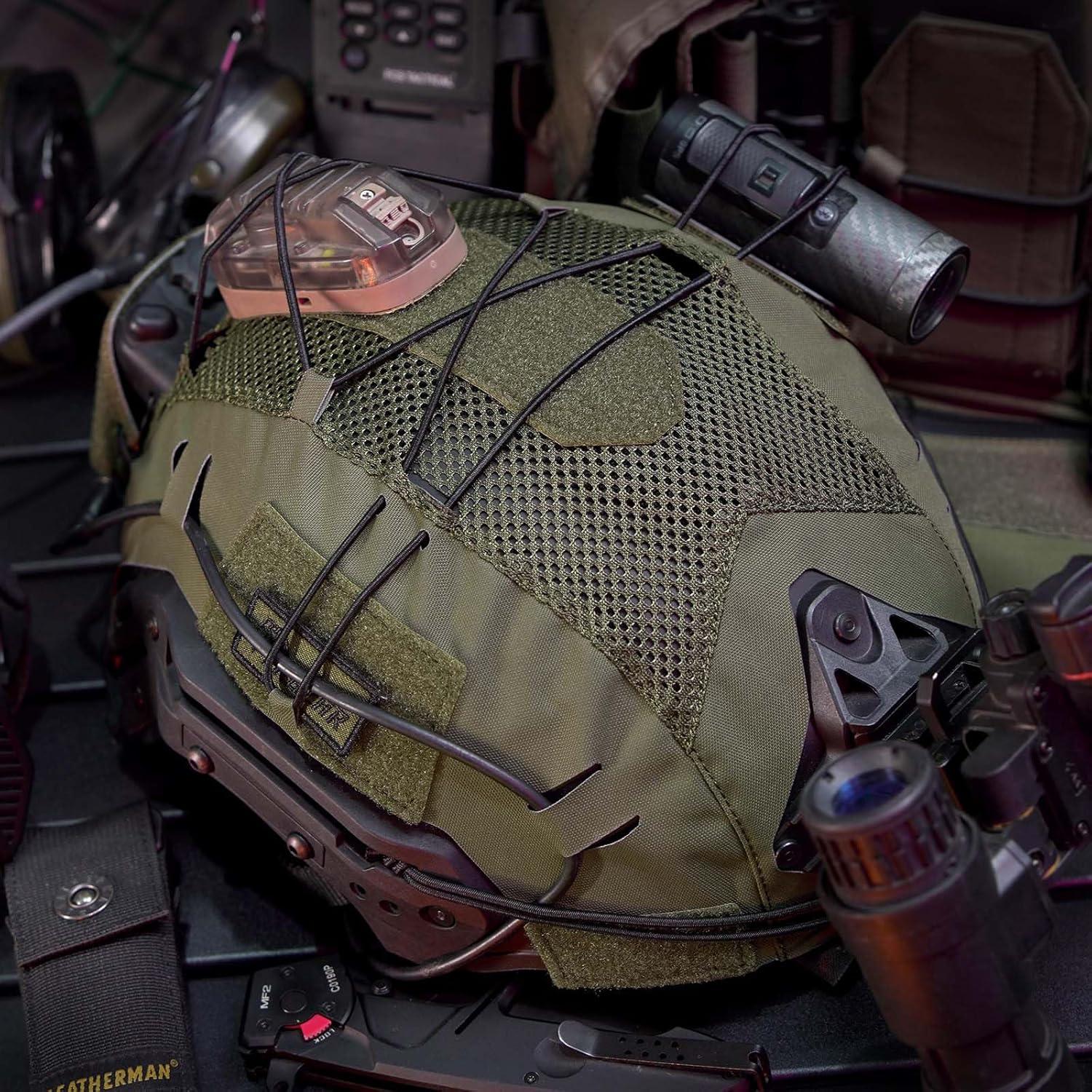 Cubierta de Casco Táctico Sluewi DM-S-WD2 Nylon RG