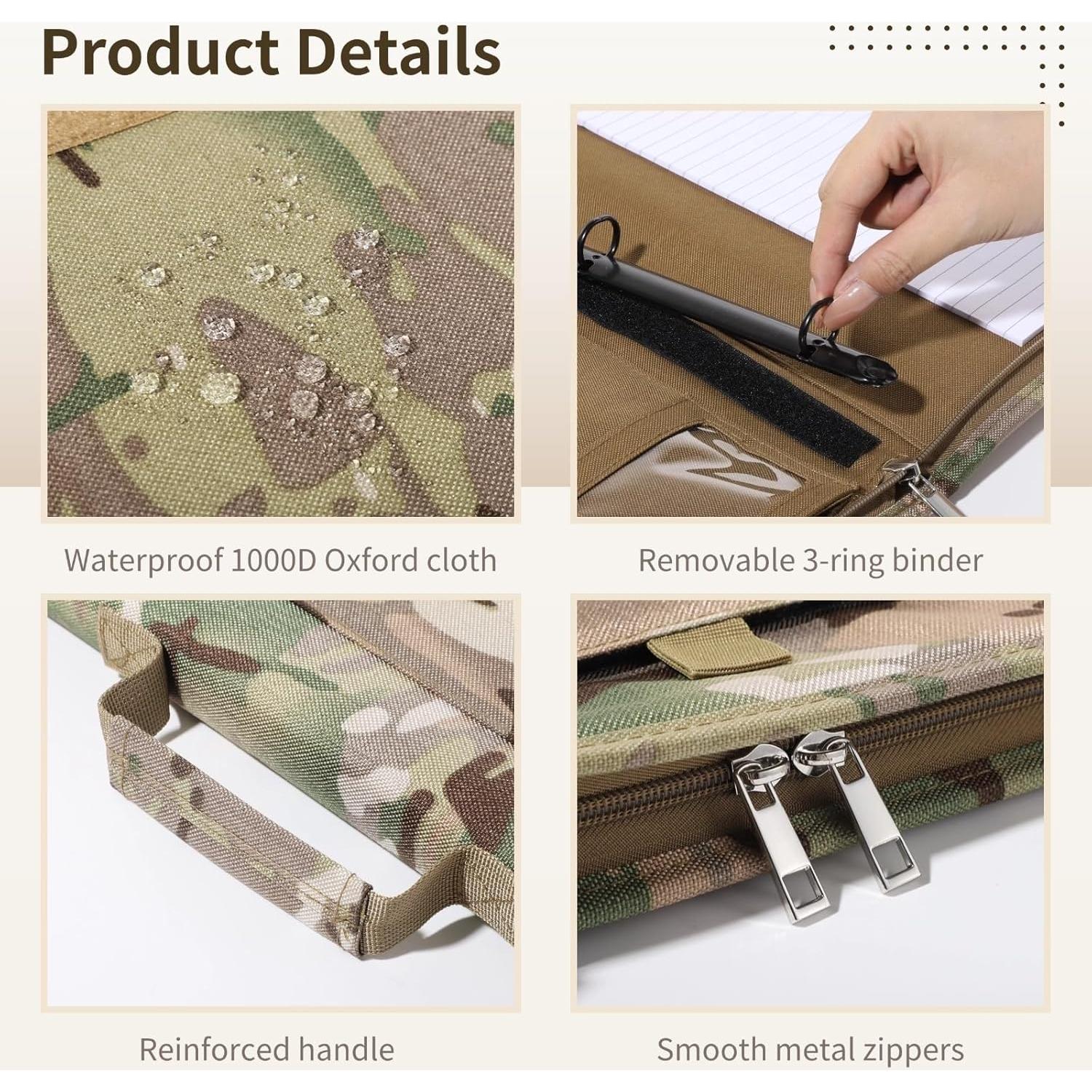 Carpeta Táctica Homaisson OCP 25 Hojas Tamaño Carta