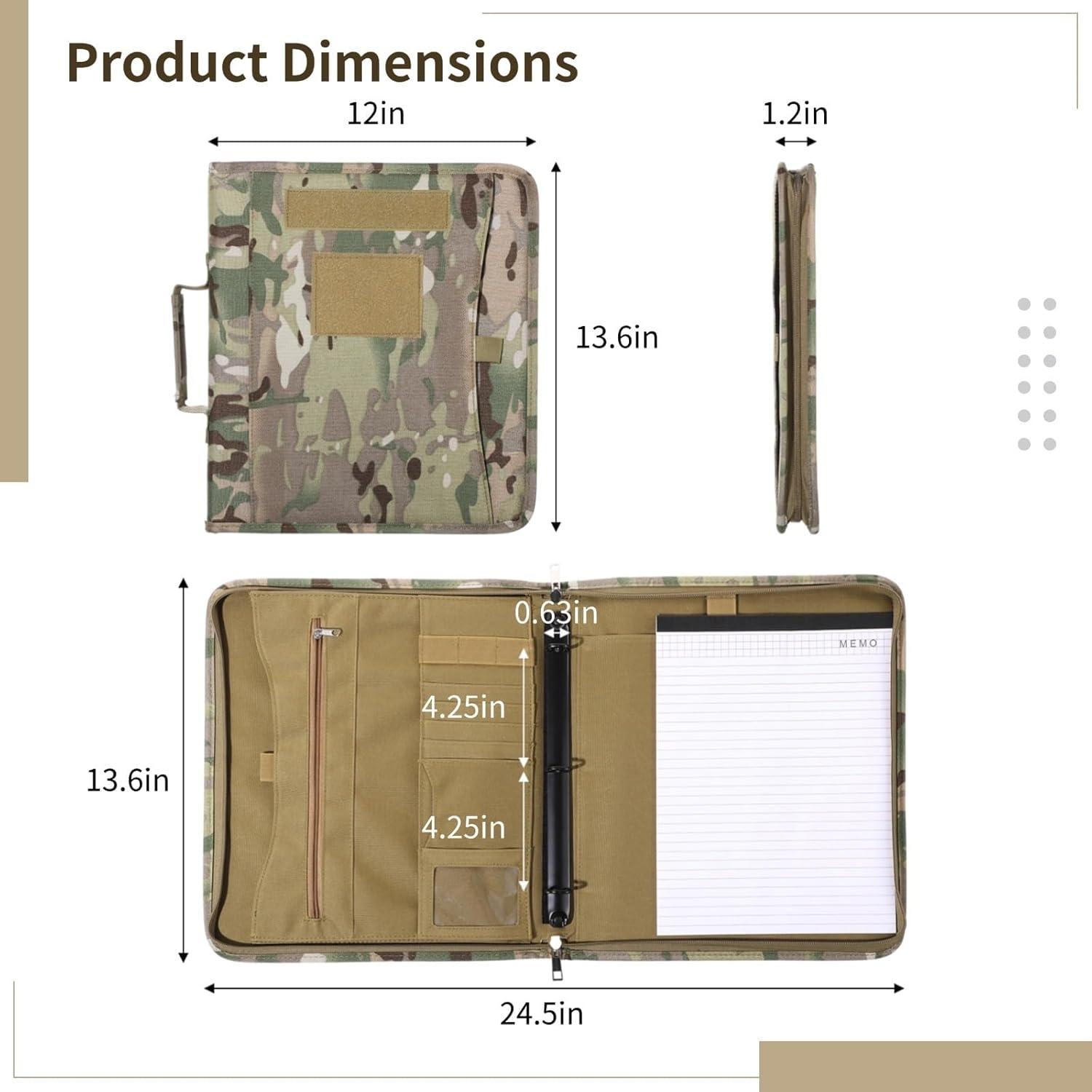 Carpeta Táctica Homaisson OCP 25 Hojas Tamaño Carta