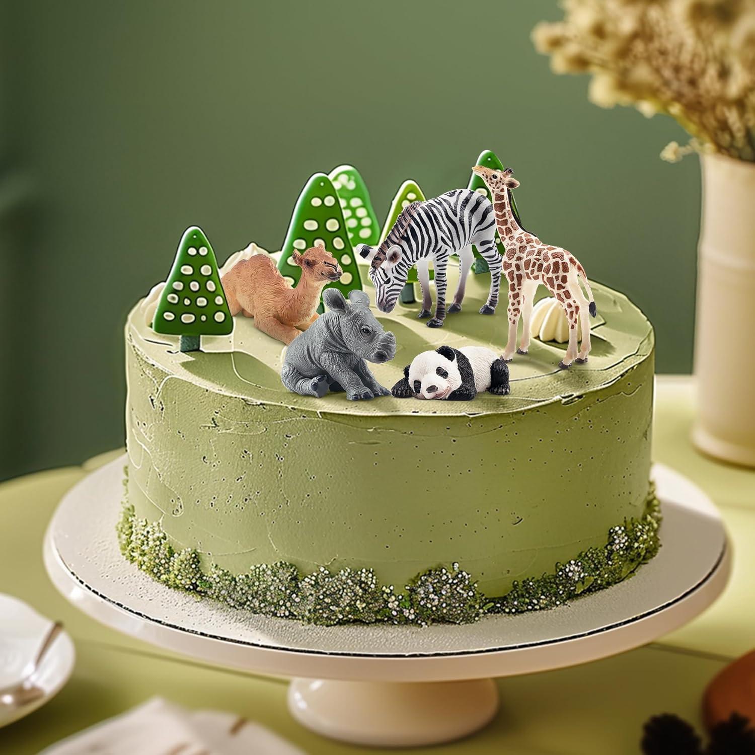 Figuras de Animales del Bosque Toymany - 12 Piezas Realistas